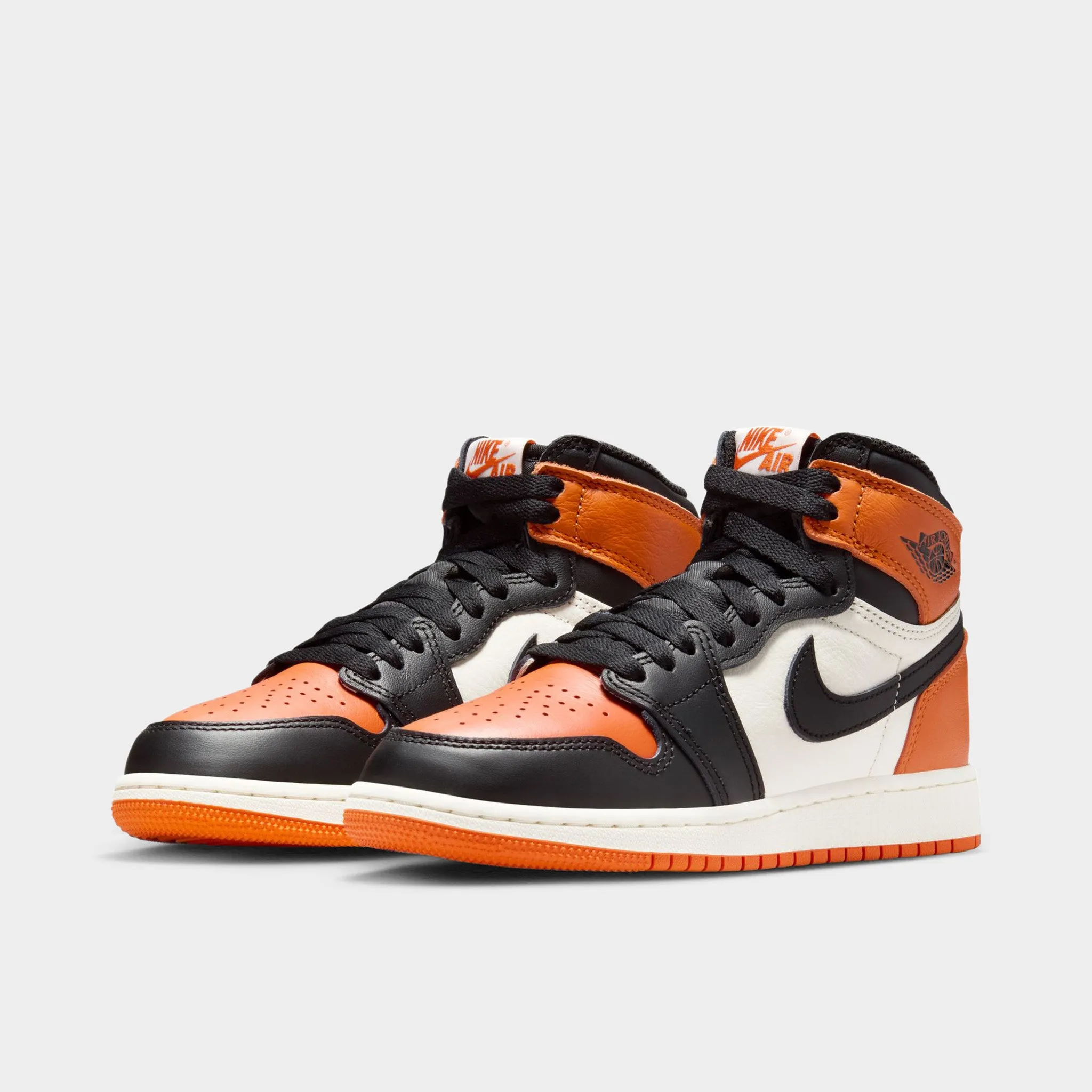 Jordan 1 Retro High OG GS Black / Sail - Starfish WaterResistant Ankle support system