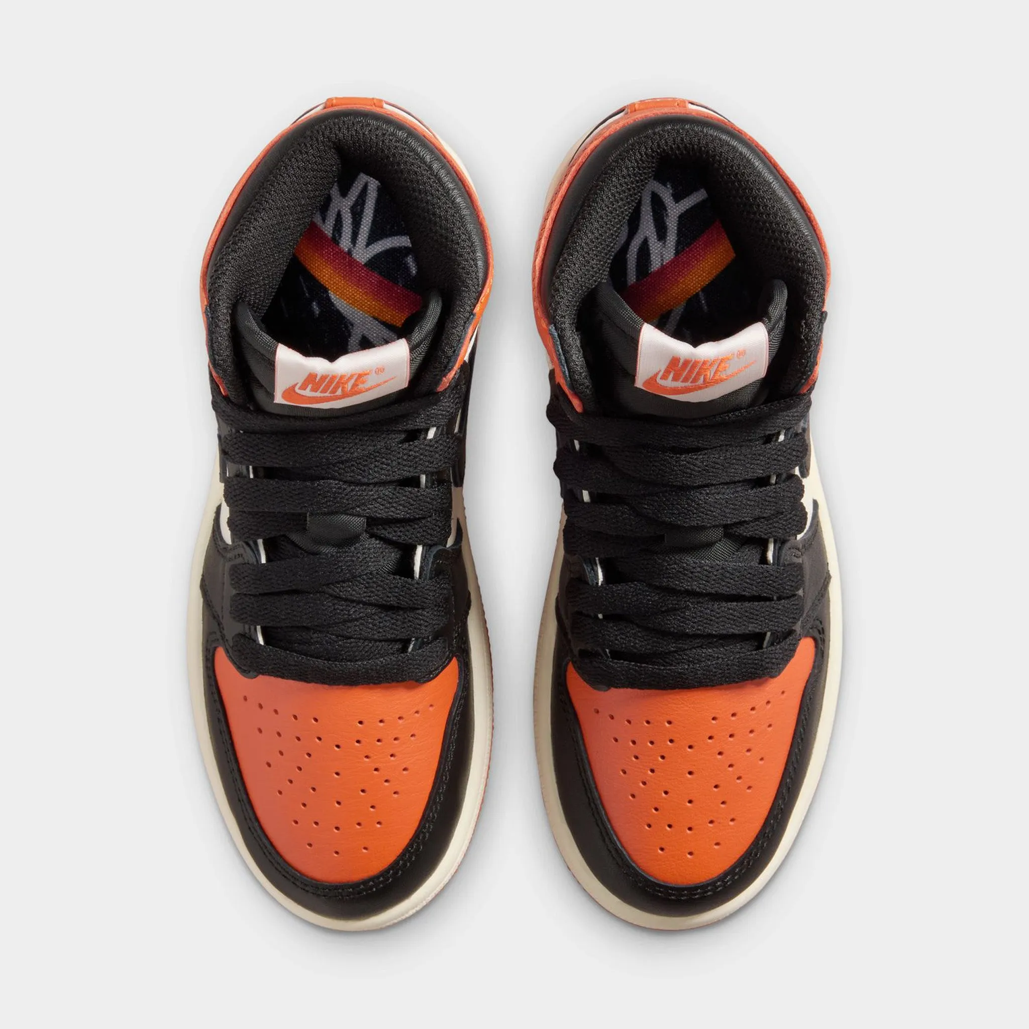 Jordan 1 Retro High OG PS Black / Sail - Starfish Flexible Ride Easy Match
