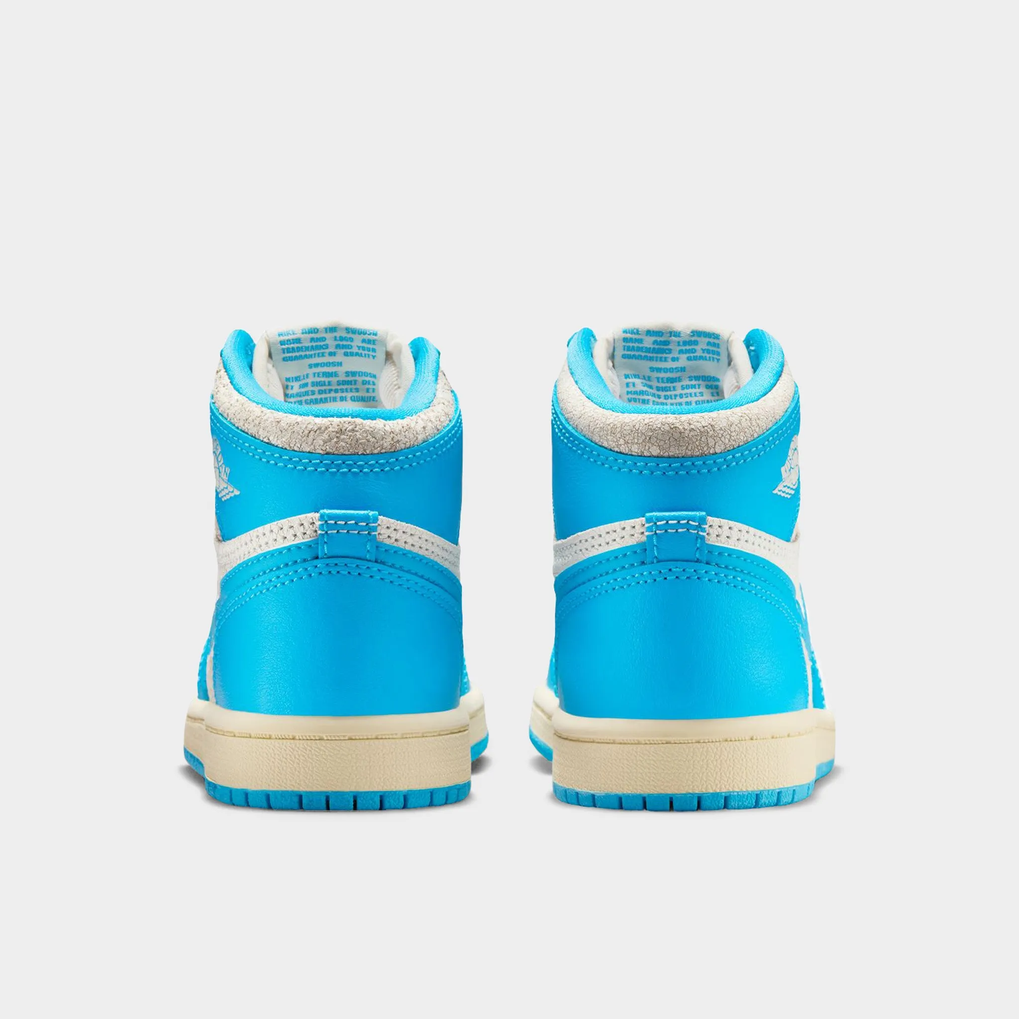 Jordan 1 Retro High OG PS Dark Powder Blue / Sail wide - fit