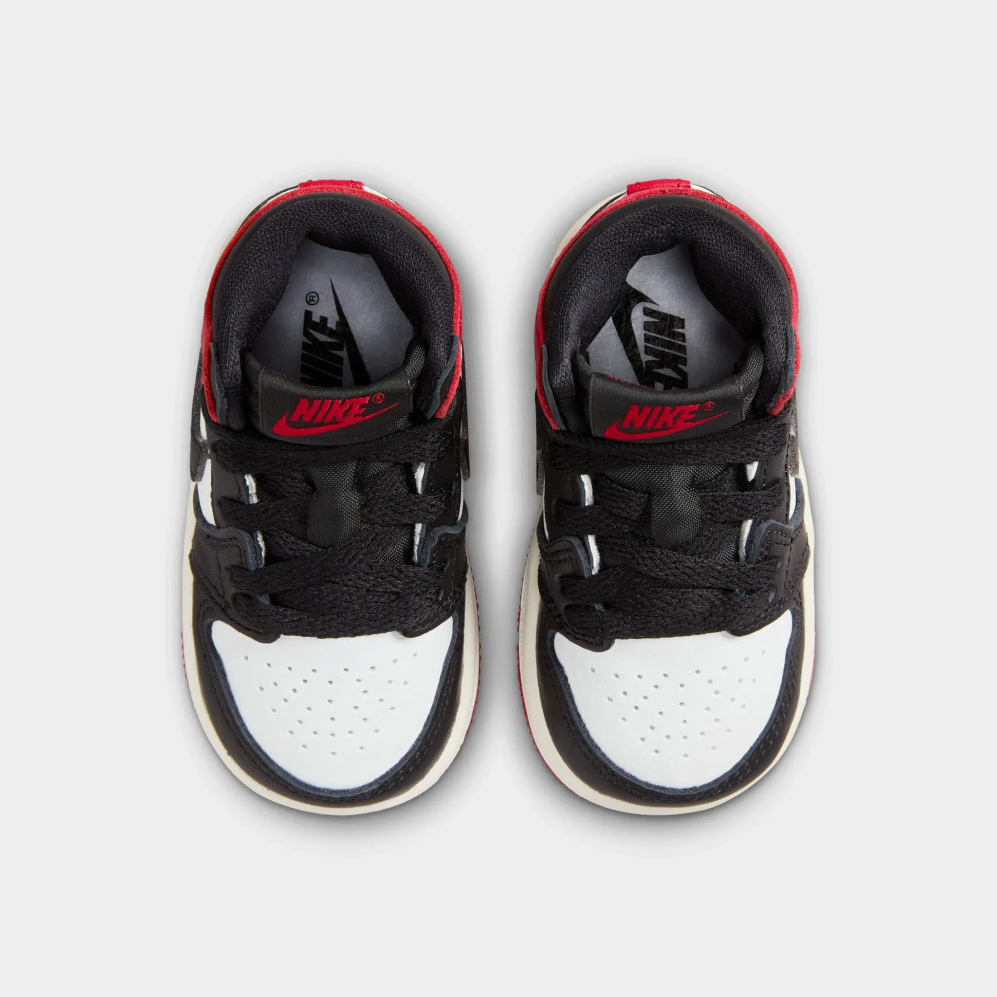 Jordan 1 Retro High OG TD White / Black - Varsity Red Dynamic Arch Support Noise reduction