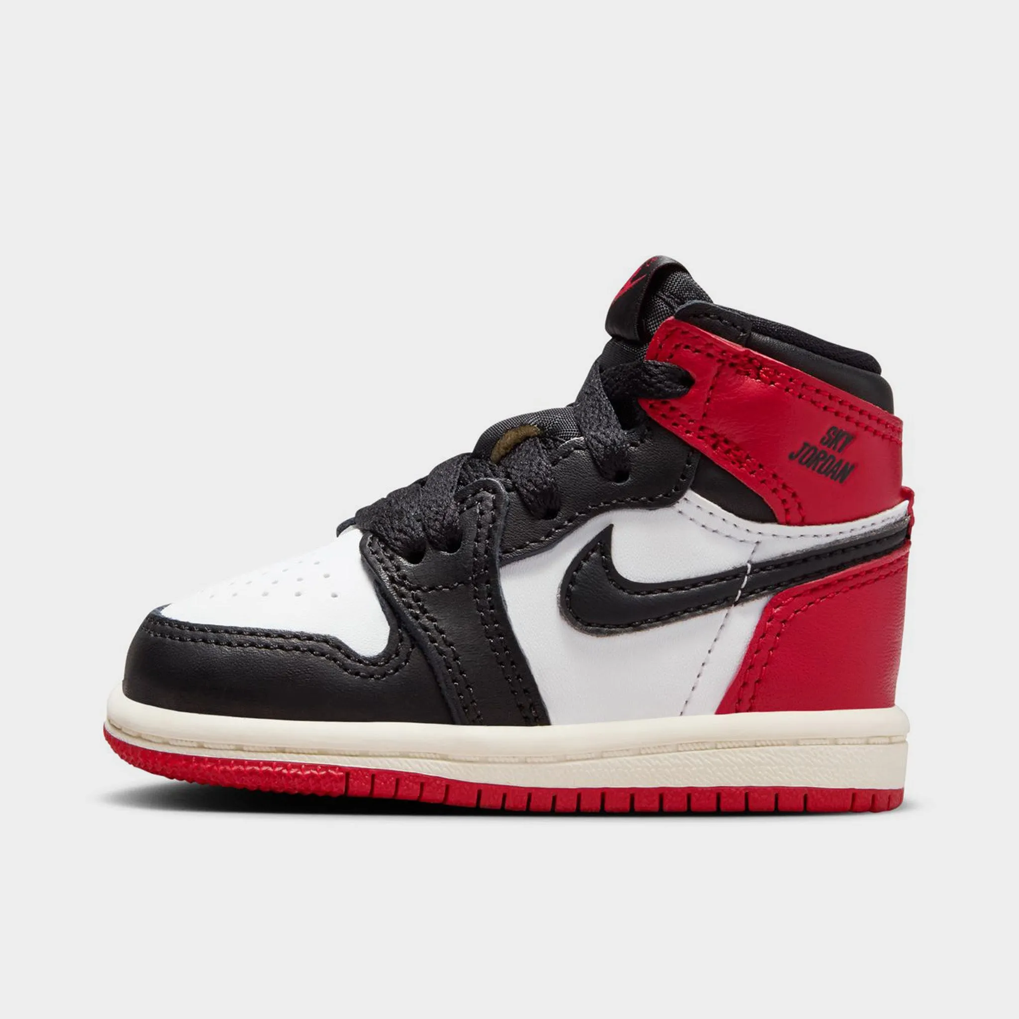Adaptive Comfort Structured grip Jordan 1 Retro High OG TD White / Black - Varsity Red
