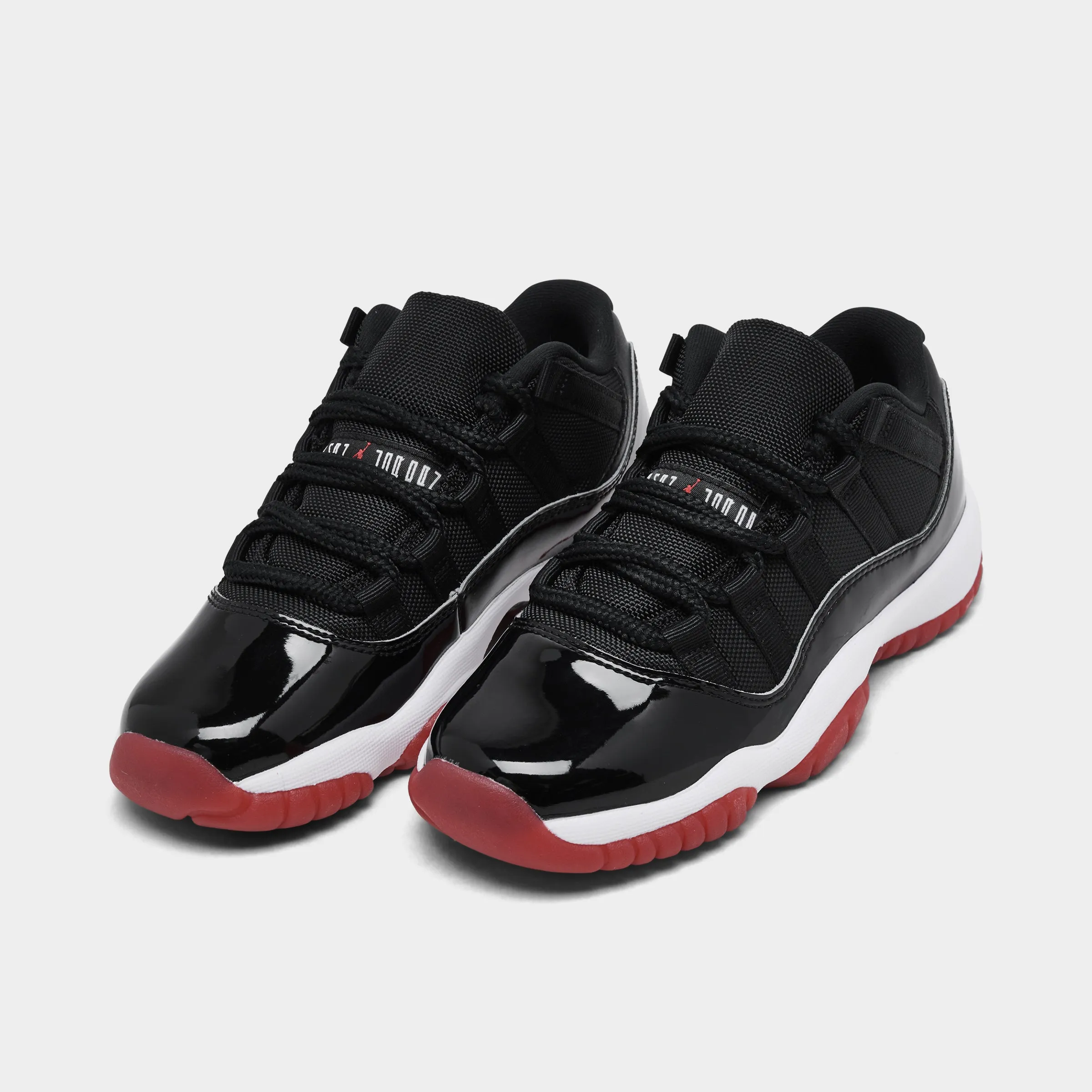 Jordan 11 Retro Low GS Black / Varsity Red - White ResponsiveSole Casual Appeal