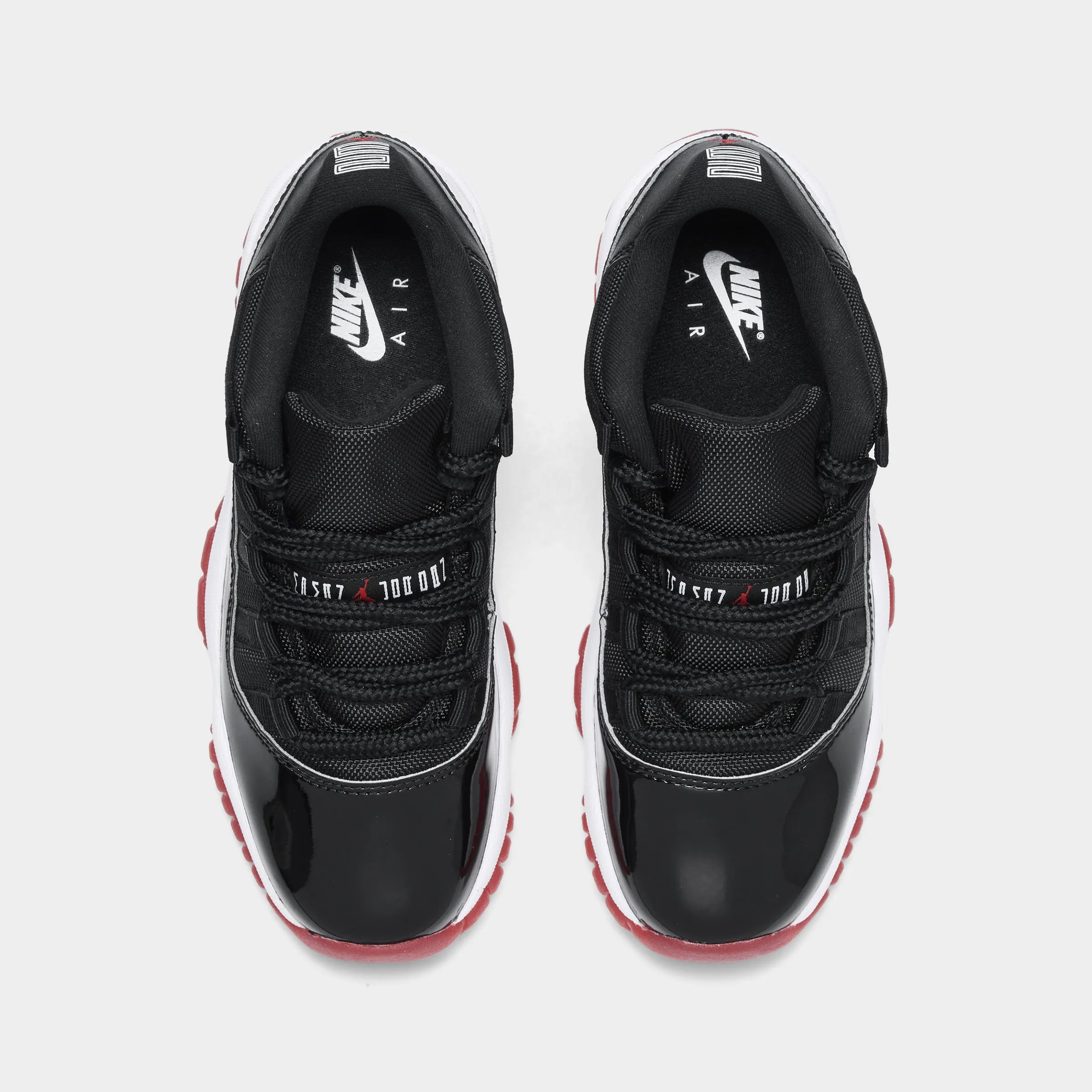 Jordan 11 Retro Low GS Black / Varsity Red - White Hybrid Wear Every Fit