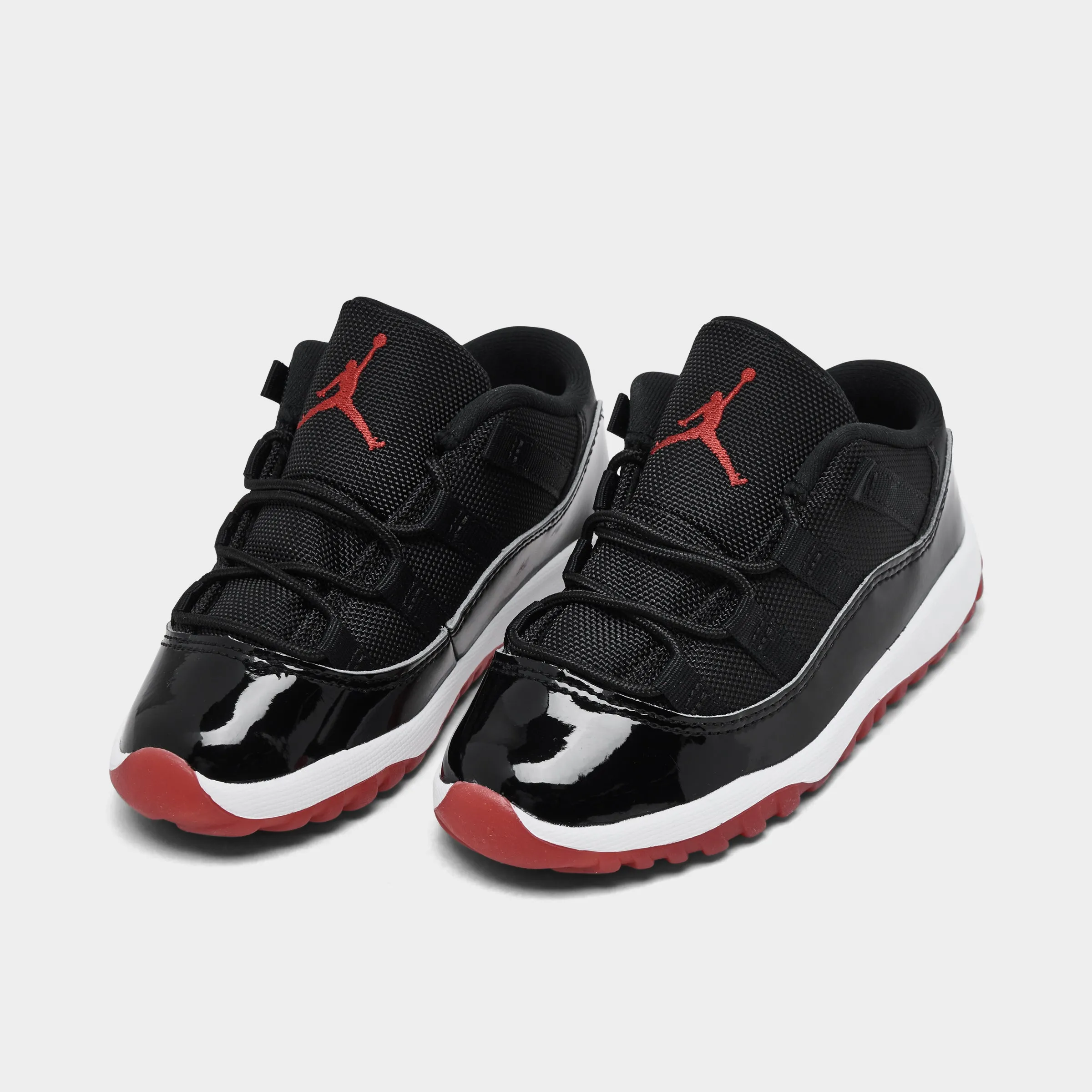 Jordan 11 Retro Low TD Black / Varsity Red - White Modern Street