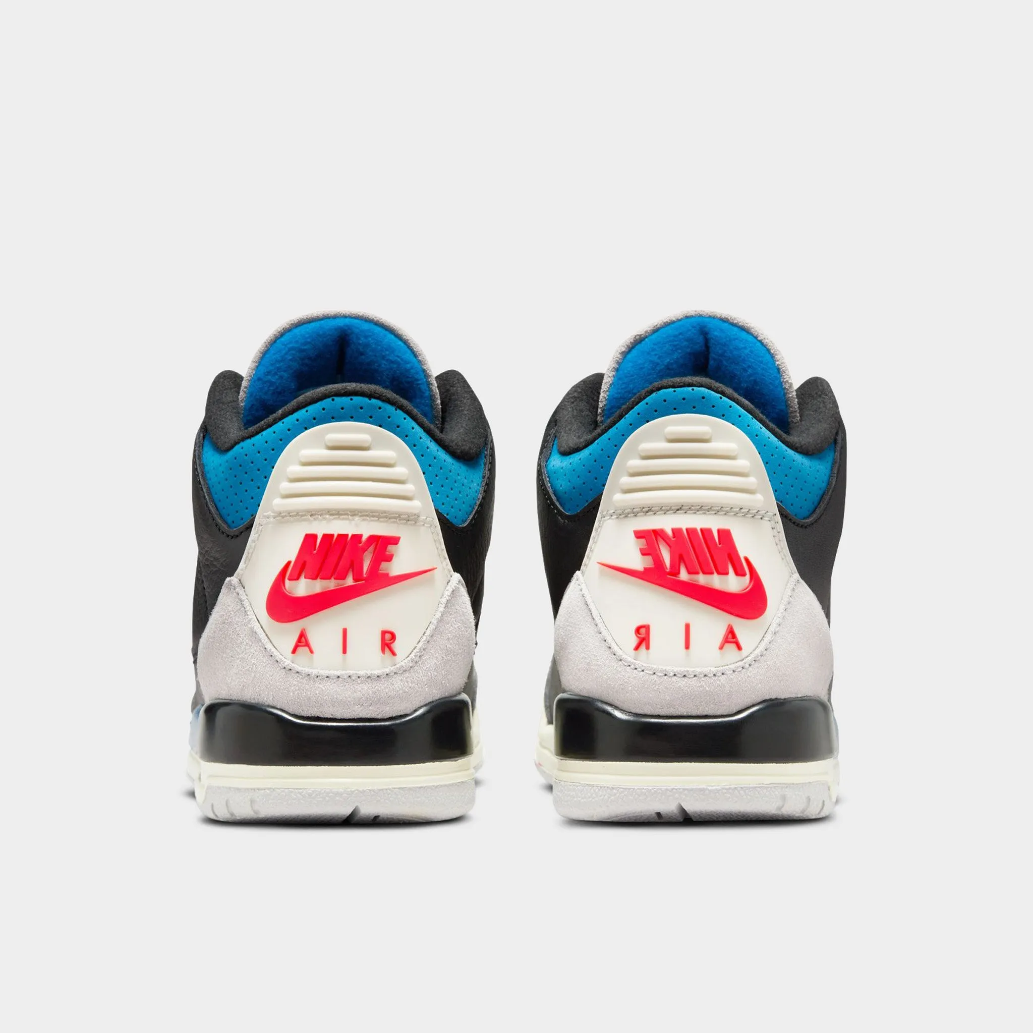 Moisture wicking Go Sport Jordan 3 Retro OG GS Black / Chile Red - Neutral Grey