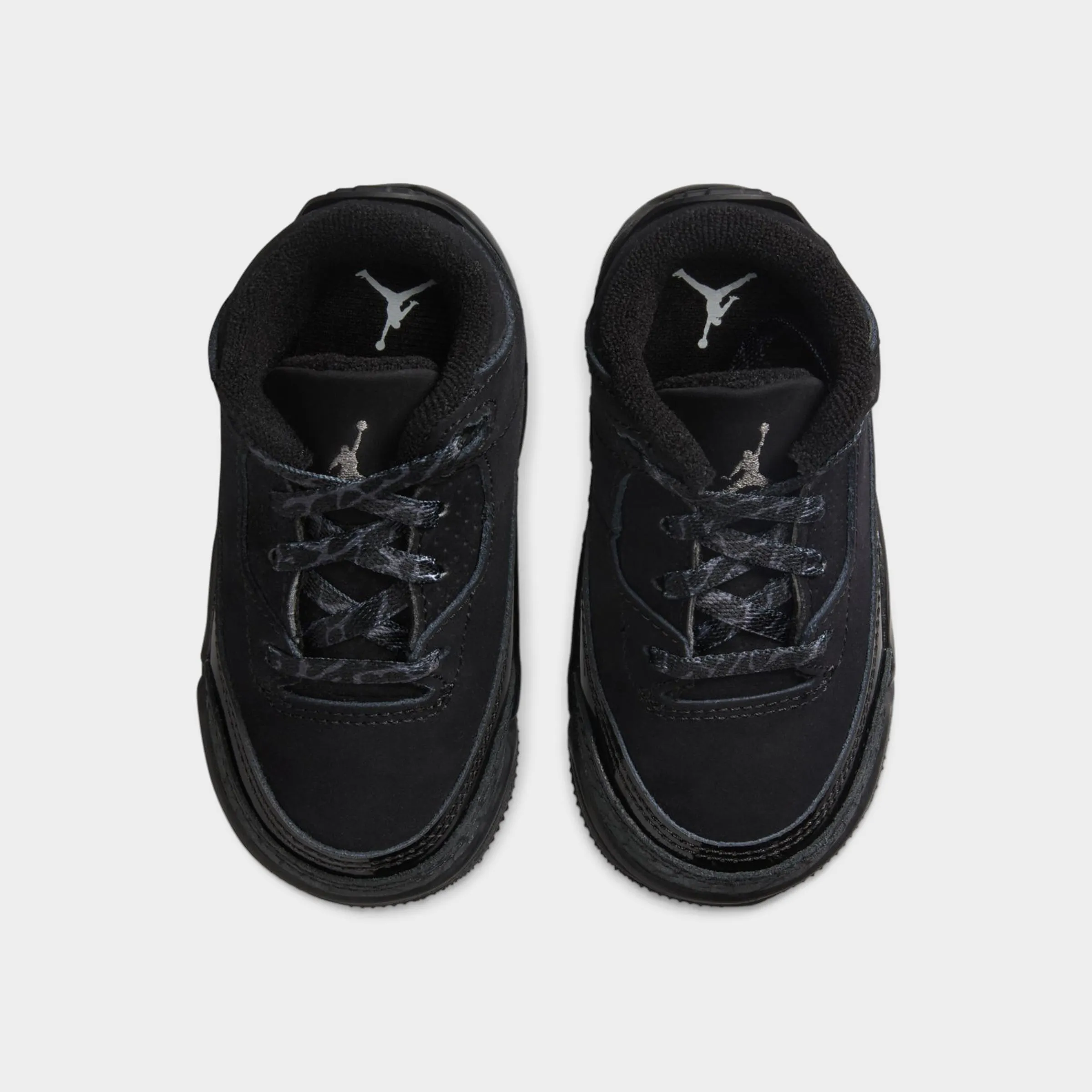 Jordan 3 Retro TD Black / Dark Charcoal - White Traction pattern