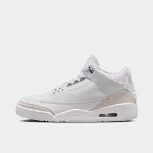 Jordan 3 Retro White / Metallic Silver - White Comfortable to wear