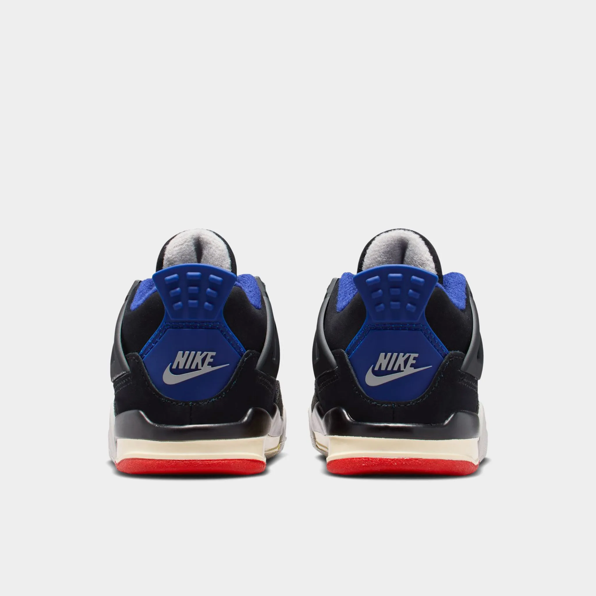 Jordan 4 Retro TD Black / Fire Red - Deep Royal Blue Street Chic Functional Piece