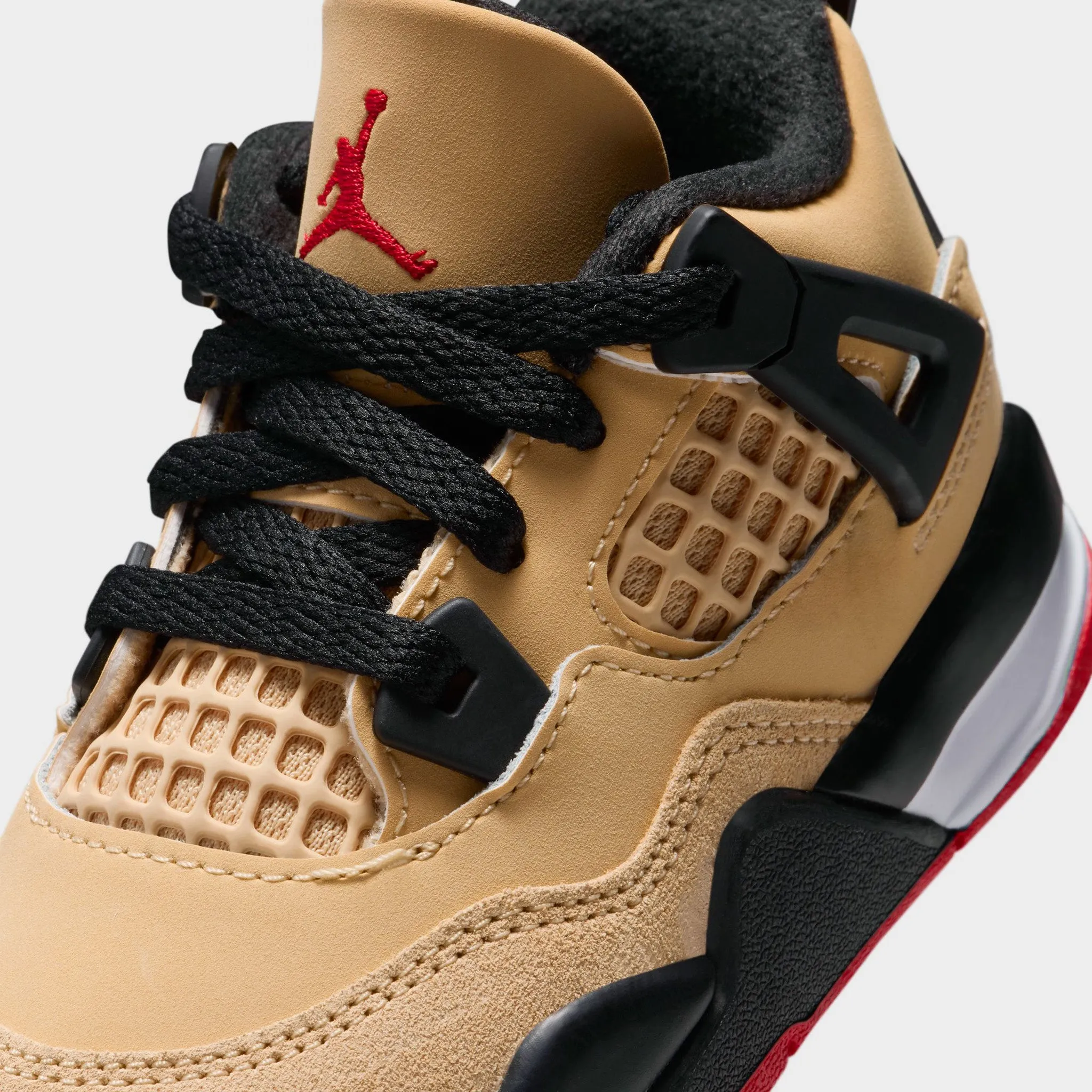 No Limits Jordan 4 Retro TD Fire Red / Starfish - Sesame