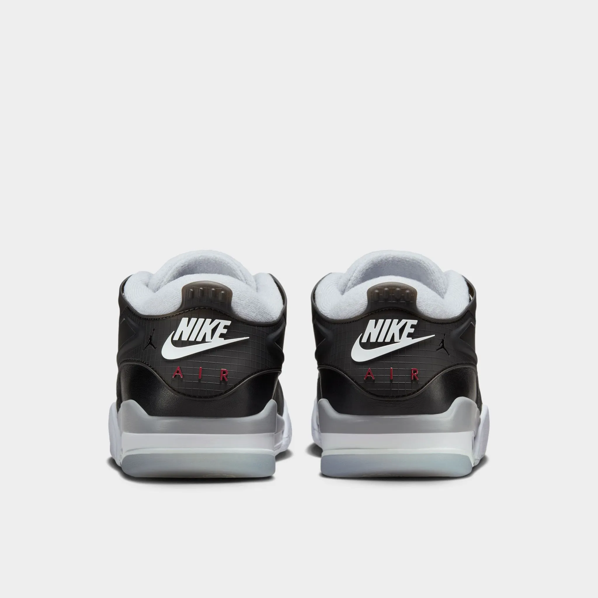 Jordan 4 RM PRM Black / Fire Red - Wolf Grey Walk Light Responsive Activity