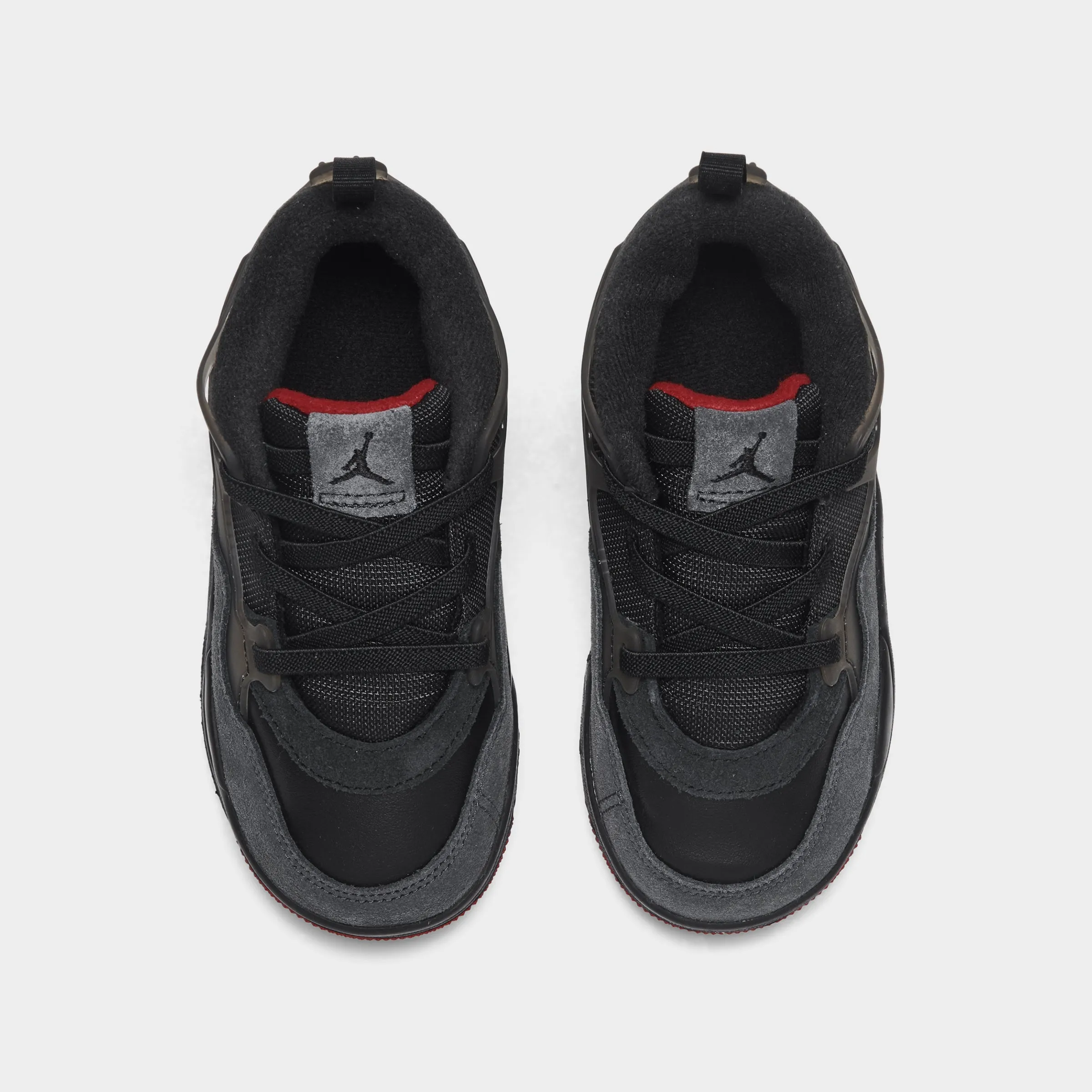 Hyperlock Lace Integration LightReflective Jordan 4RM TD Black / Varsity Red - Anthracite