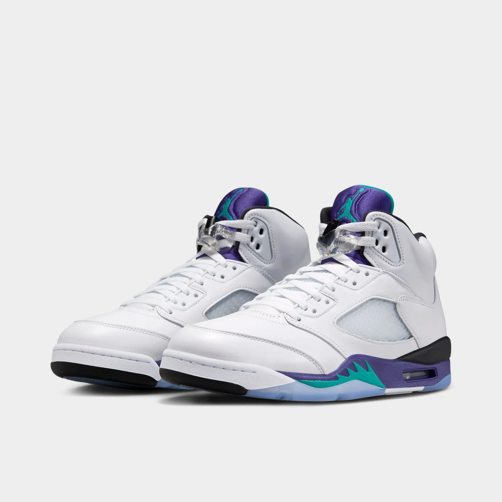 Urban use Work Day Jordan 5 Retro OG White / New Emerald - Grape Ice