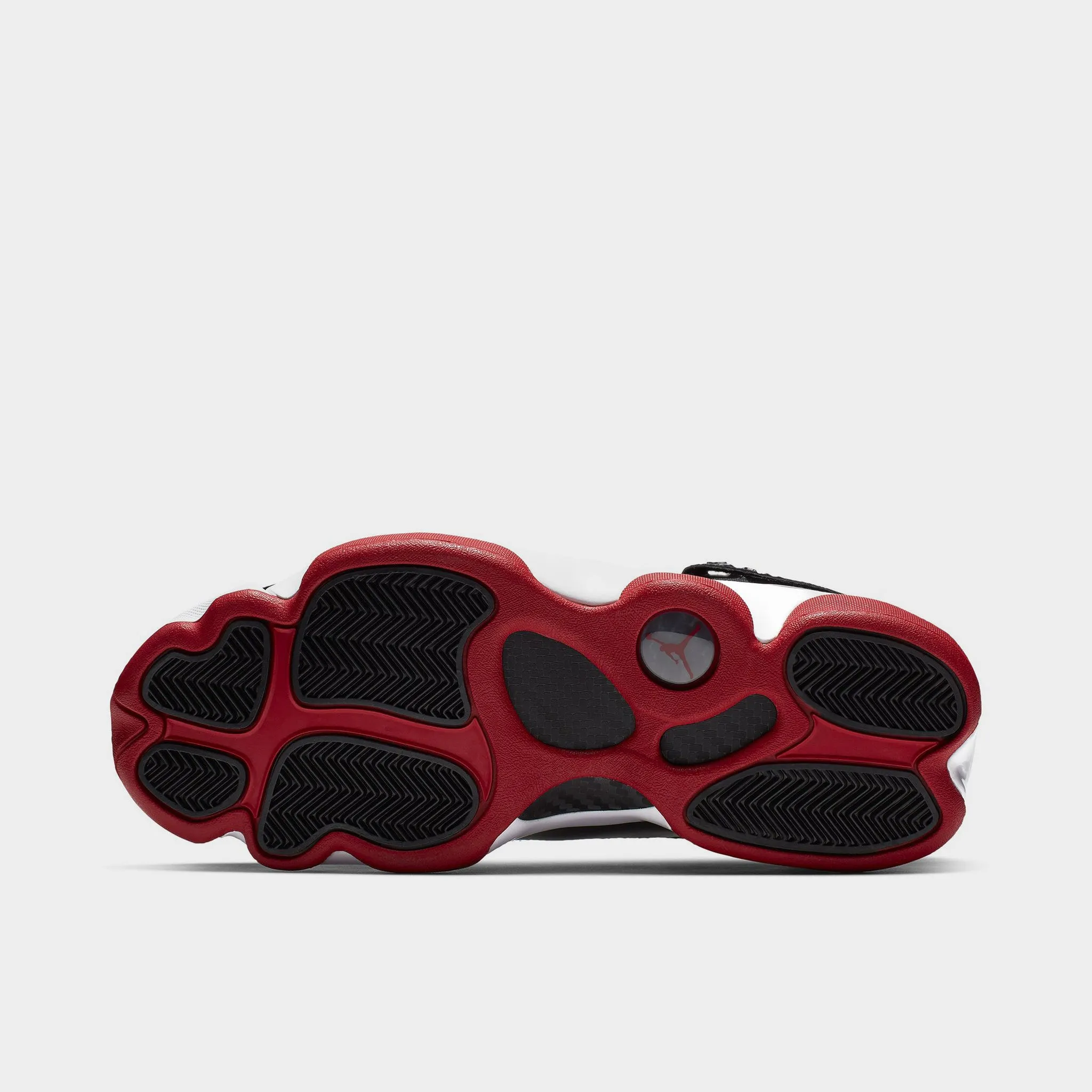 Jordan 6 Rings Black / Varsity Red - White Comfortable Straps Durable Form