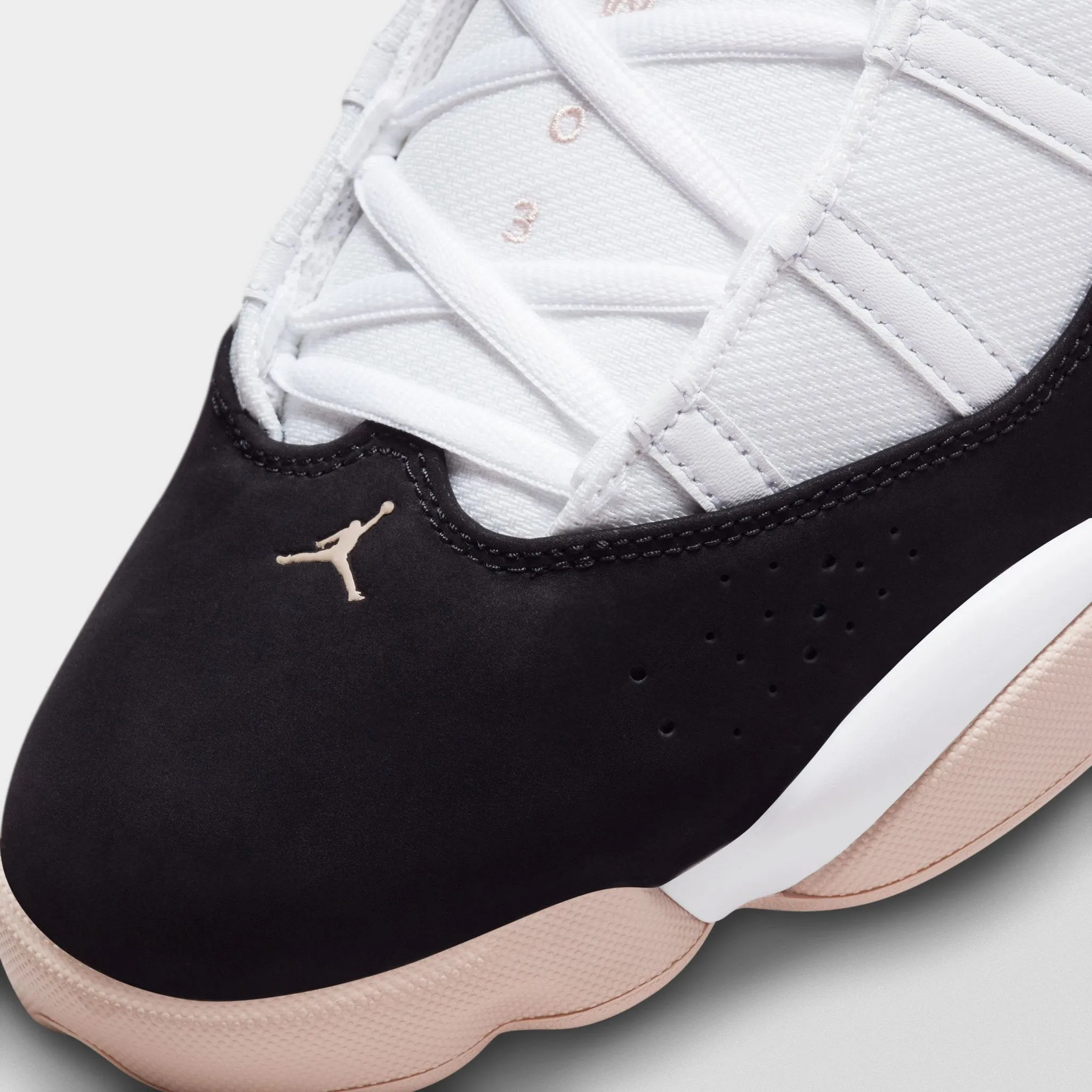 Stretch Material Jordan 6 Rings White / Black - Fossil Stone