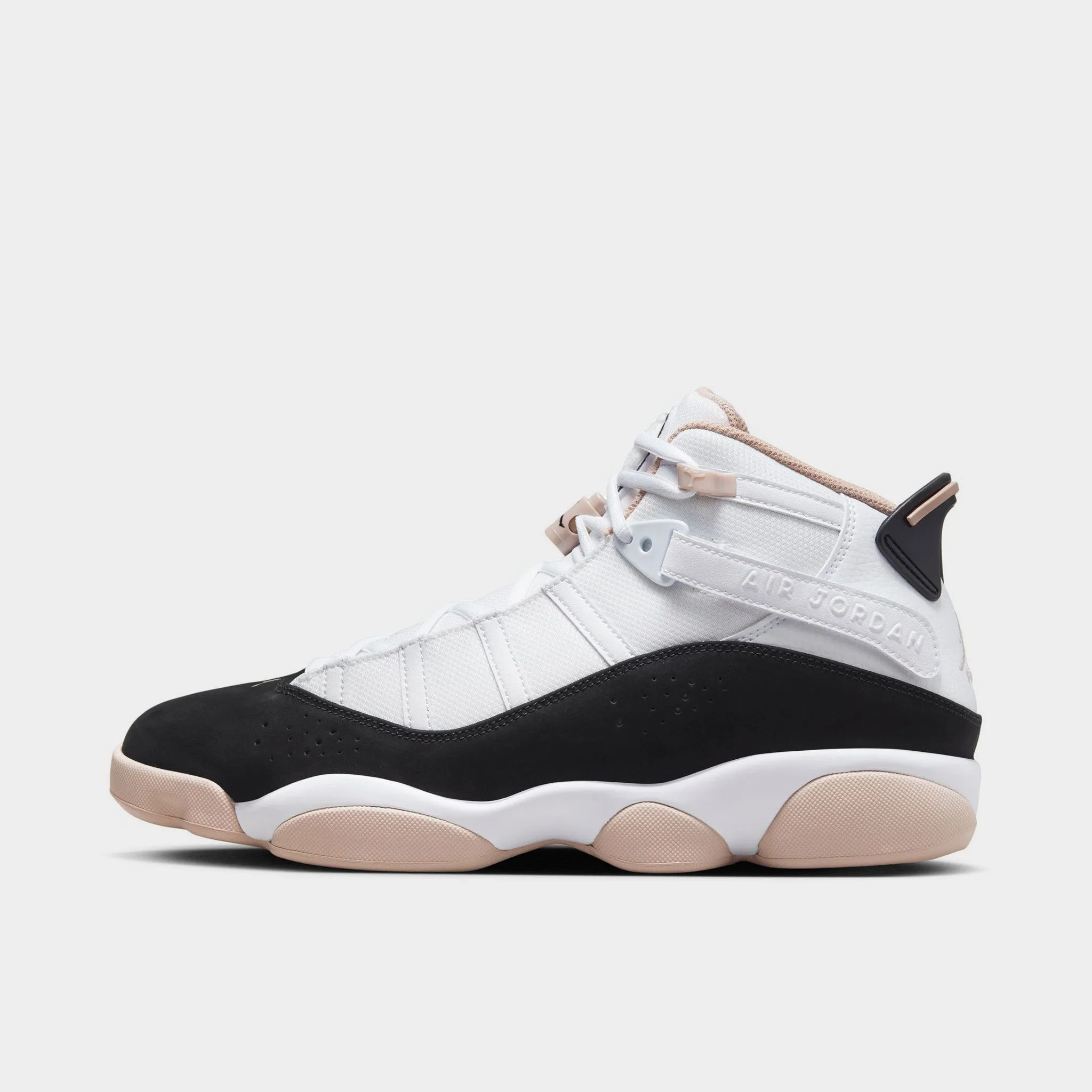 Jordan 6 Rings White / Black - Fossil Stone Pro Grip Shoes