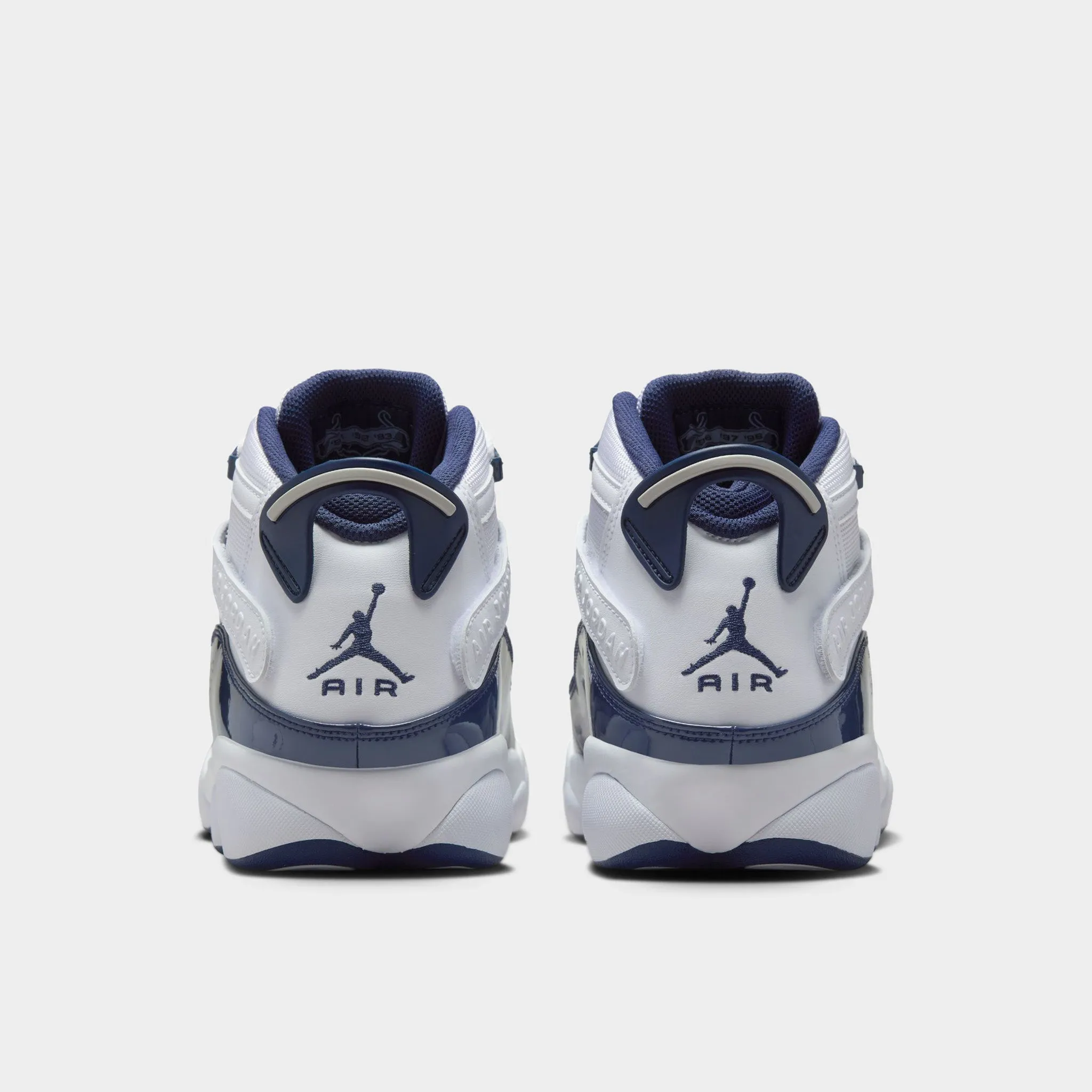Dynamic Fit Lacing Durable piece Jordan 6 Rings White / Midnight Navy - Neutral Grey