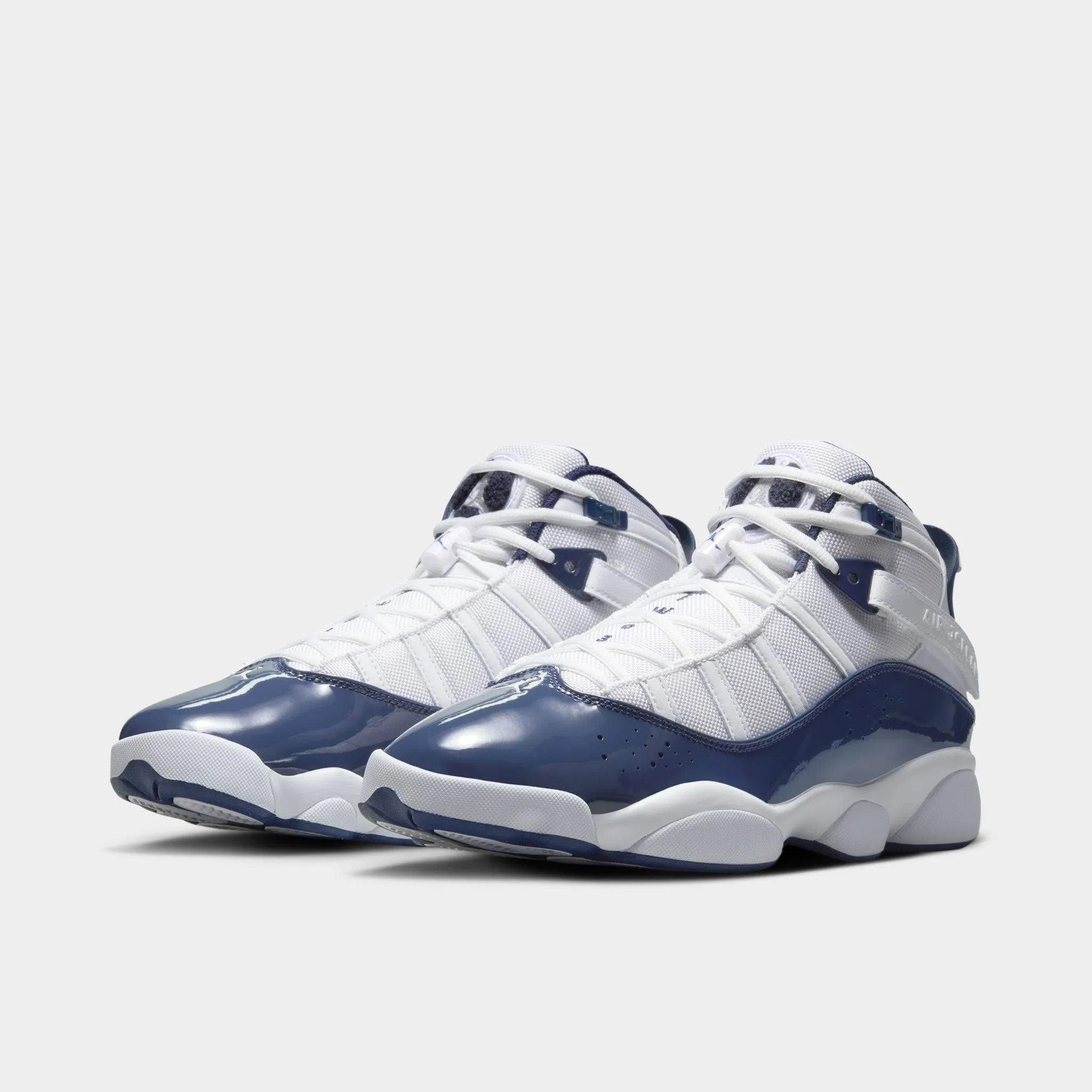 Heat Sealed Technology Rebound Pods Jordan 6 Rings White / Midnight Navy - Neutral Grey