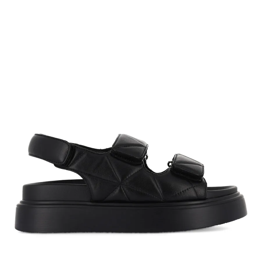 Breathable Flip-flops Urban Escape JORDAN - BLACK NAPPA