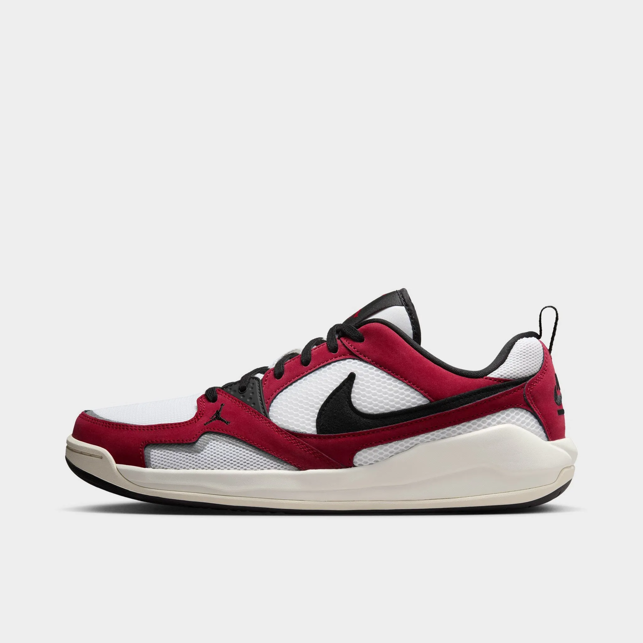 Jordan CMFT Era White / Black - Varsity Red Smart Moves ArchSupport