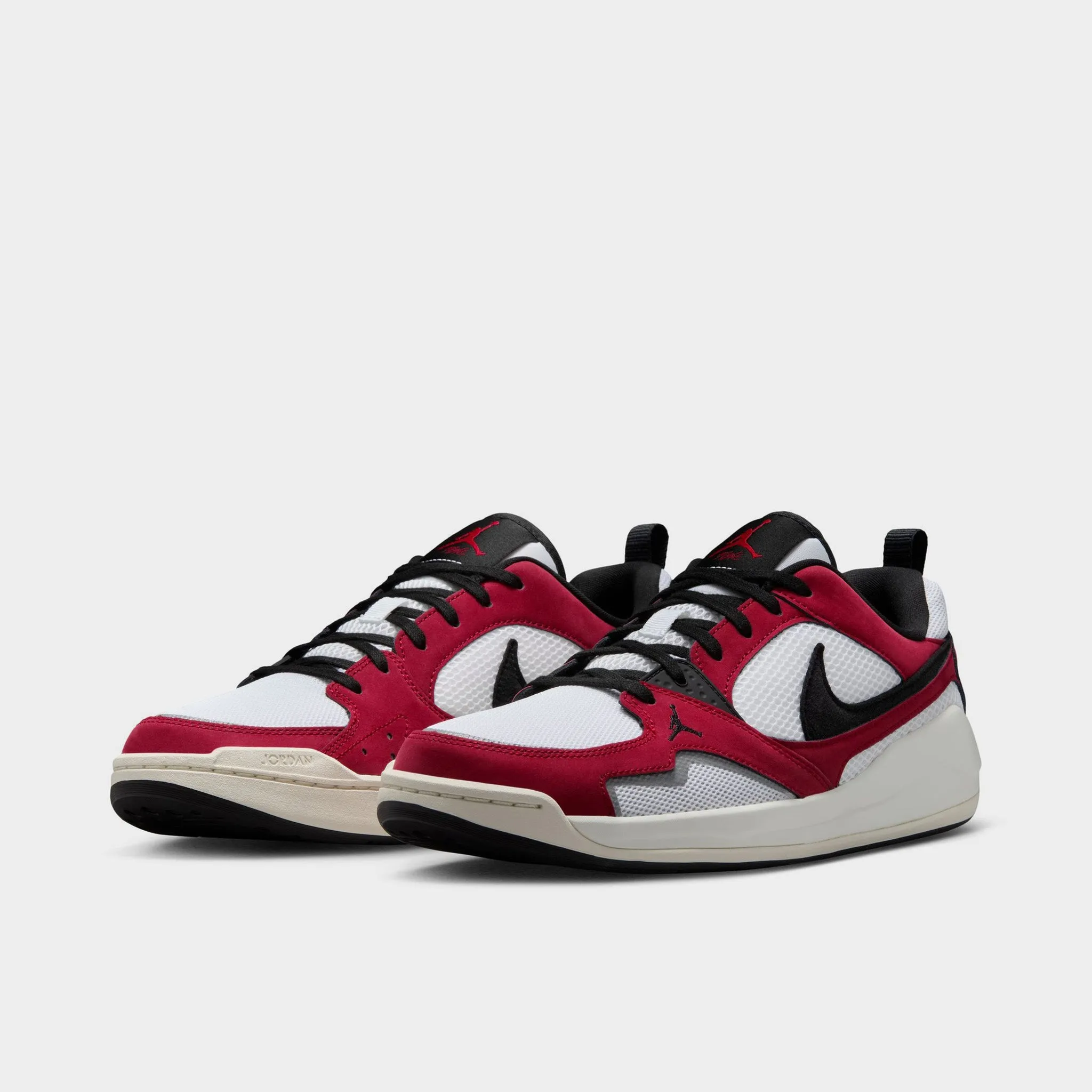 Scratch Resistant Sneakers Synthetic Upper Jordan CMFT Era White / Black - Varsity Red