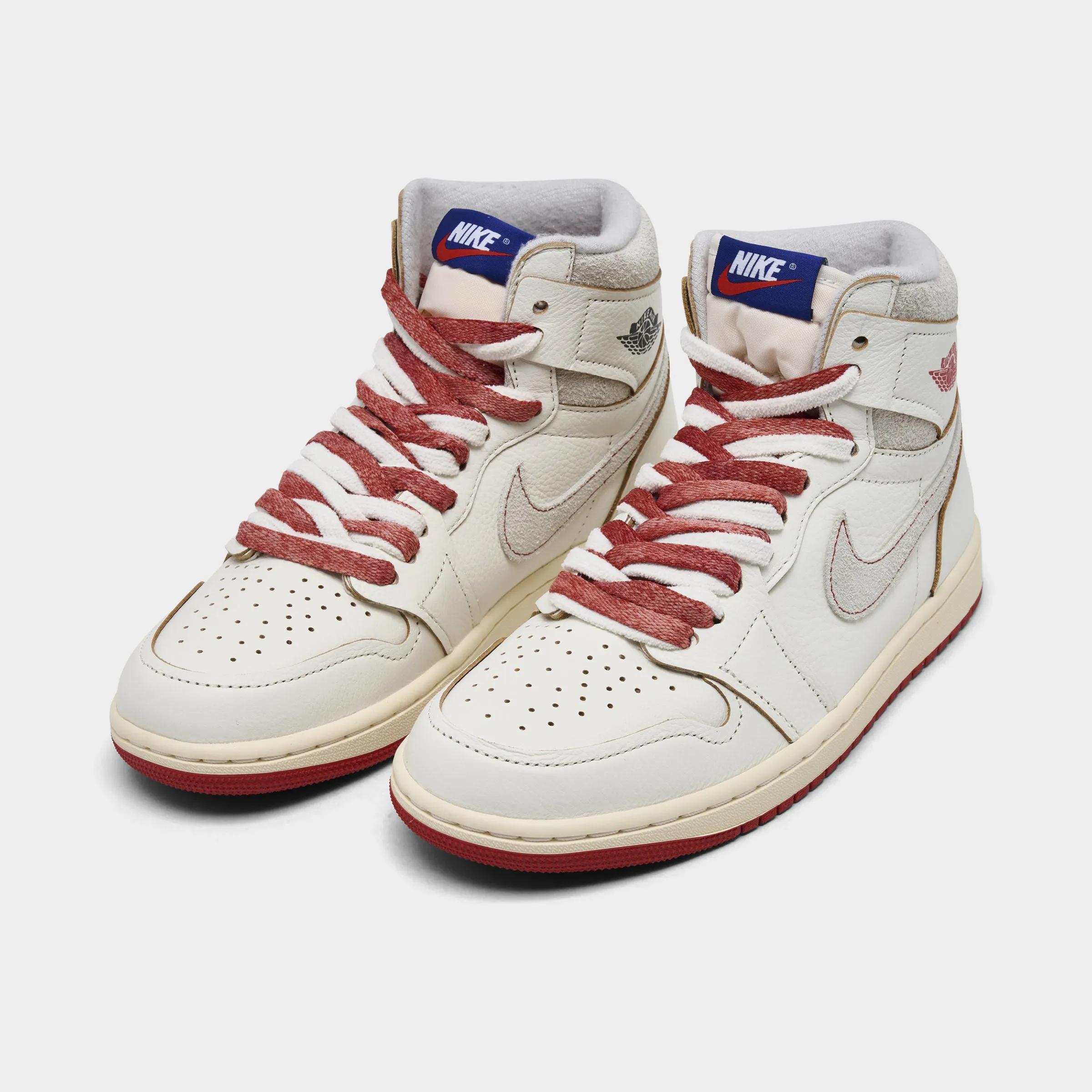 Soft Material Jordan Women's 1 High OG Sail / Cinnabar - Light Bone