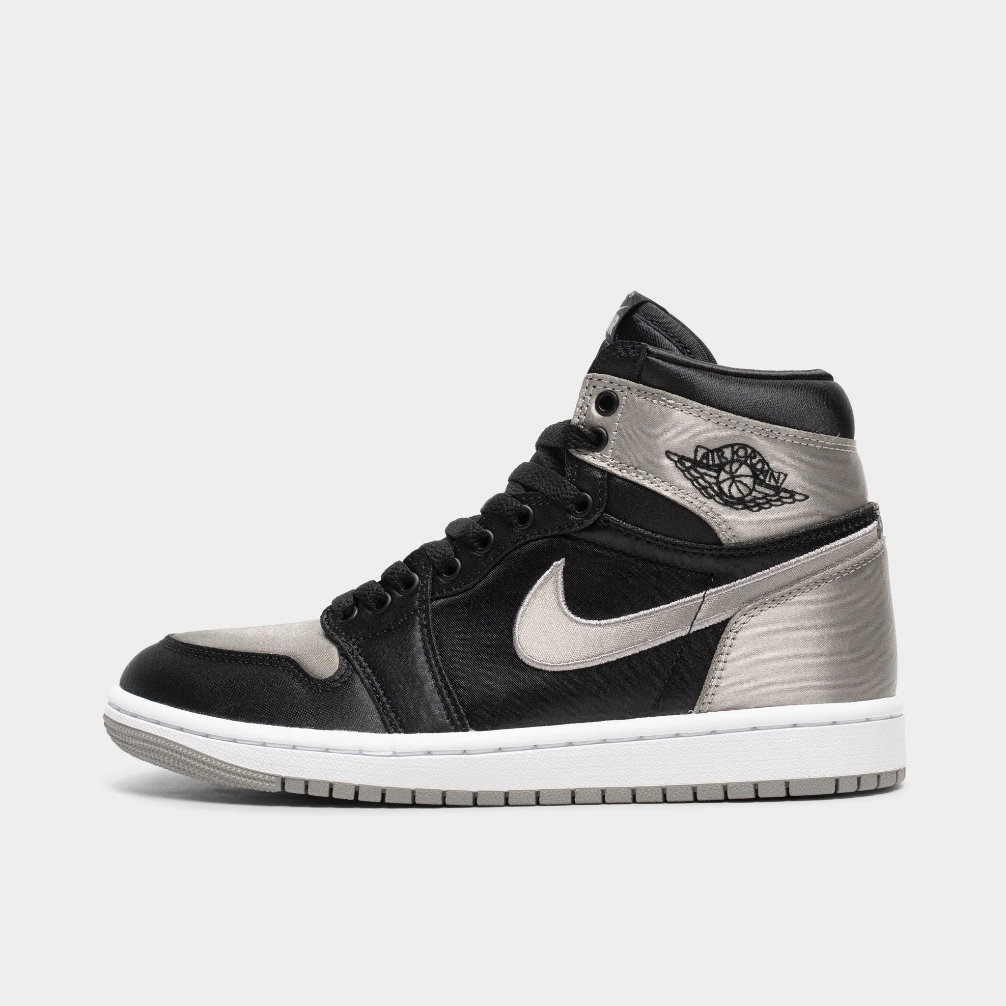 Jordan Women's 1 Retro High OG Black / Medium Grey - White Adaptive Grip