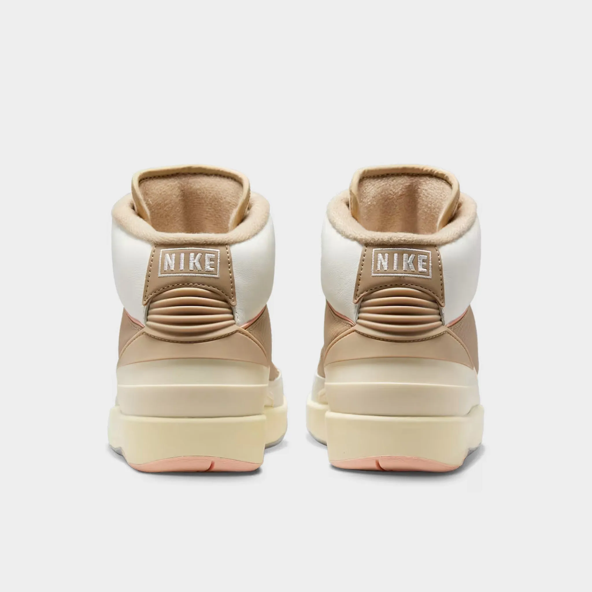 Jordan Women's 2 Retro Sail / Desert - Sunset Haze Slip Resistant Grooves Good Traction