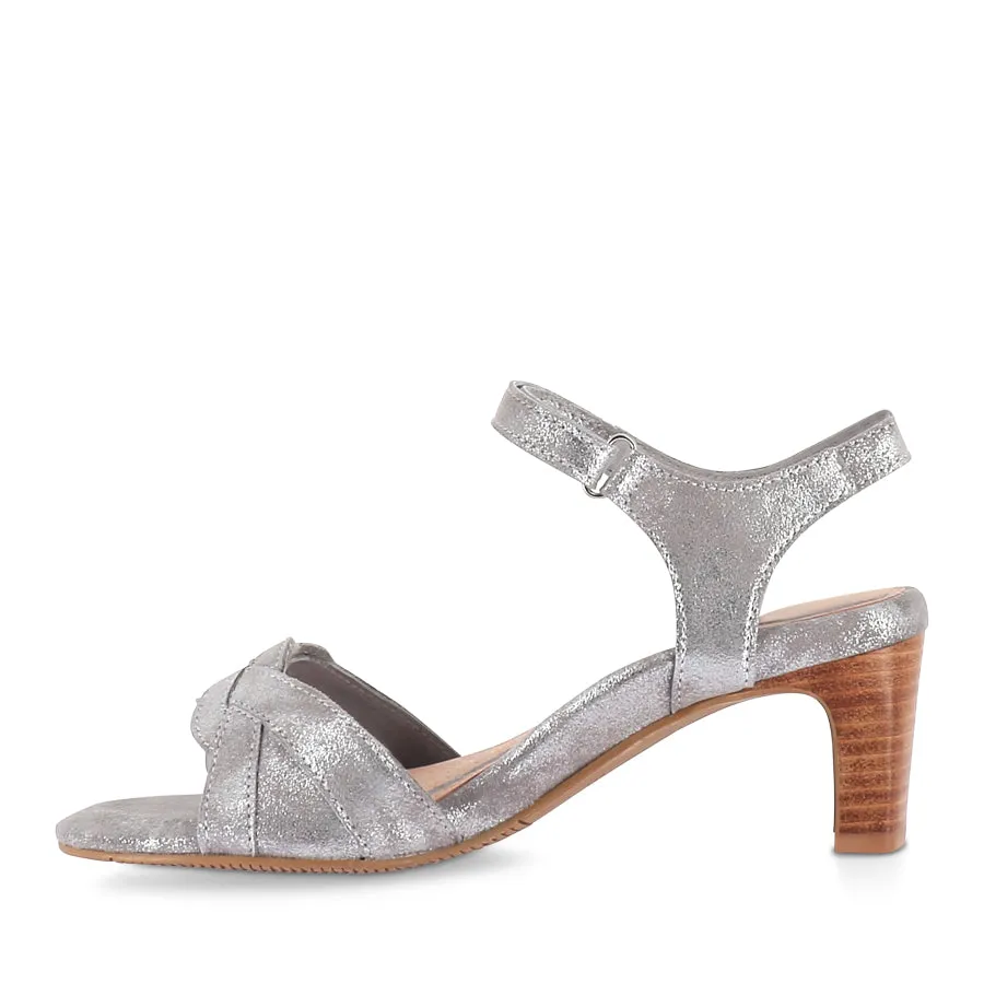 Trendy Comfort Seamless Interior Shoes JOSETTE - DUSTY GREY LEATHER