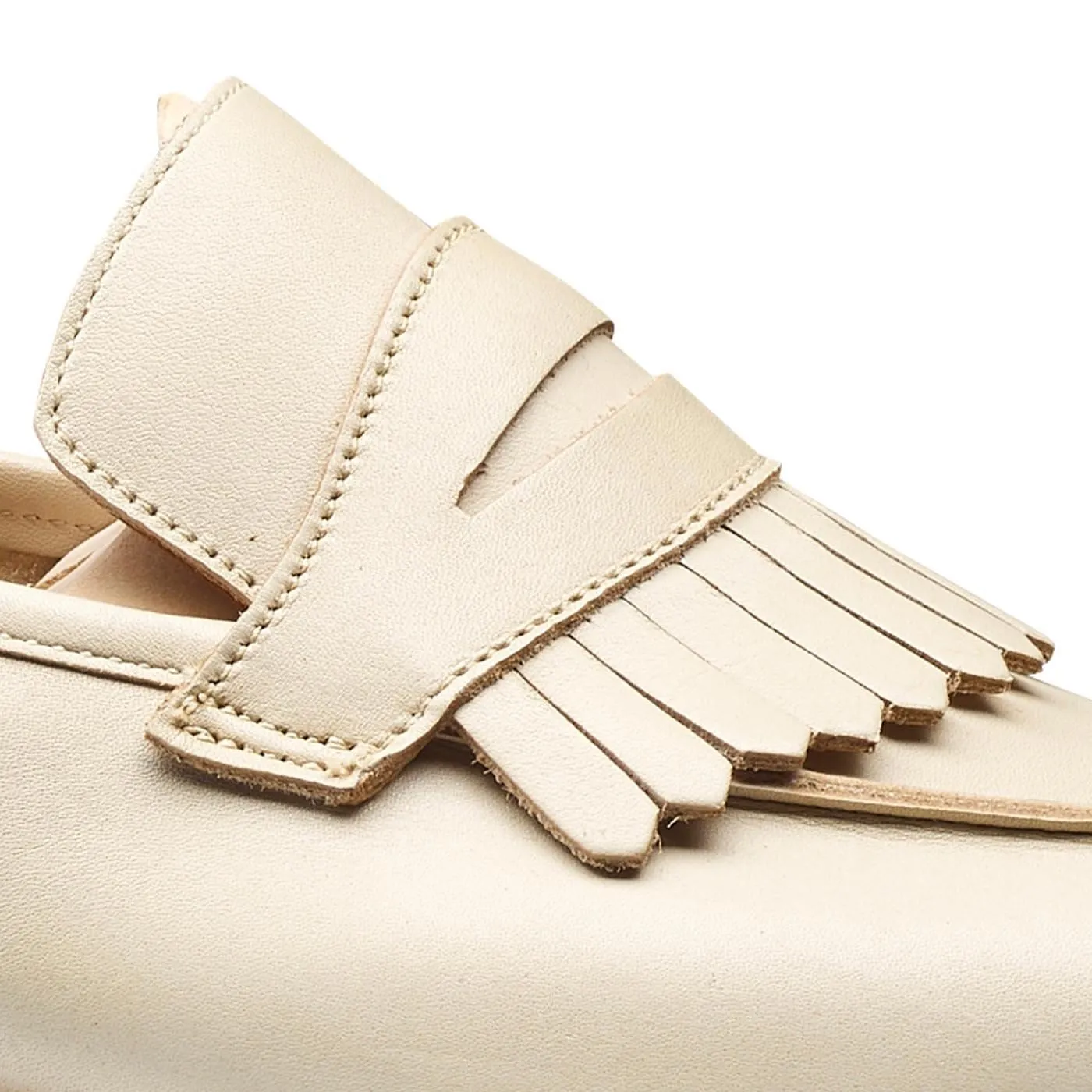 Julia Ecru Calf Boho Touch Shape True