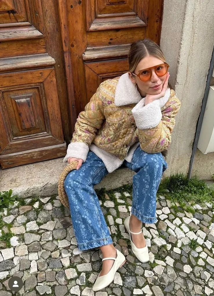 Anti   fade Wear resistant Julieta Mary Janes in Ivory Leather