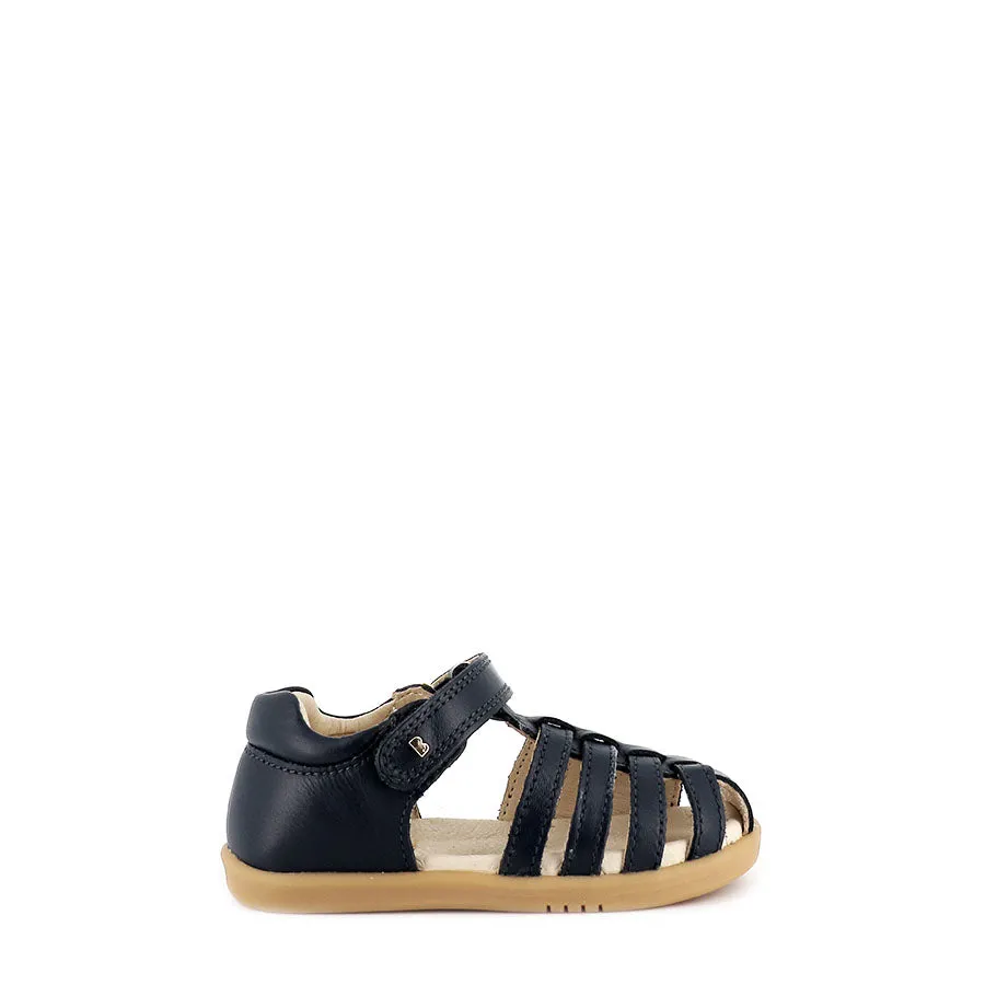 JUMP I-WALK - NAVY LEATHER Trendy Footwear for Summer Red Bold