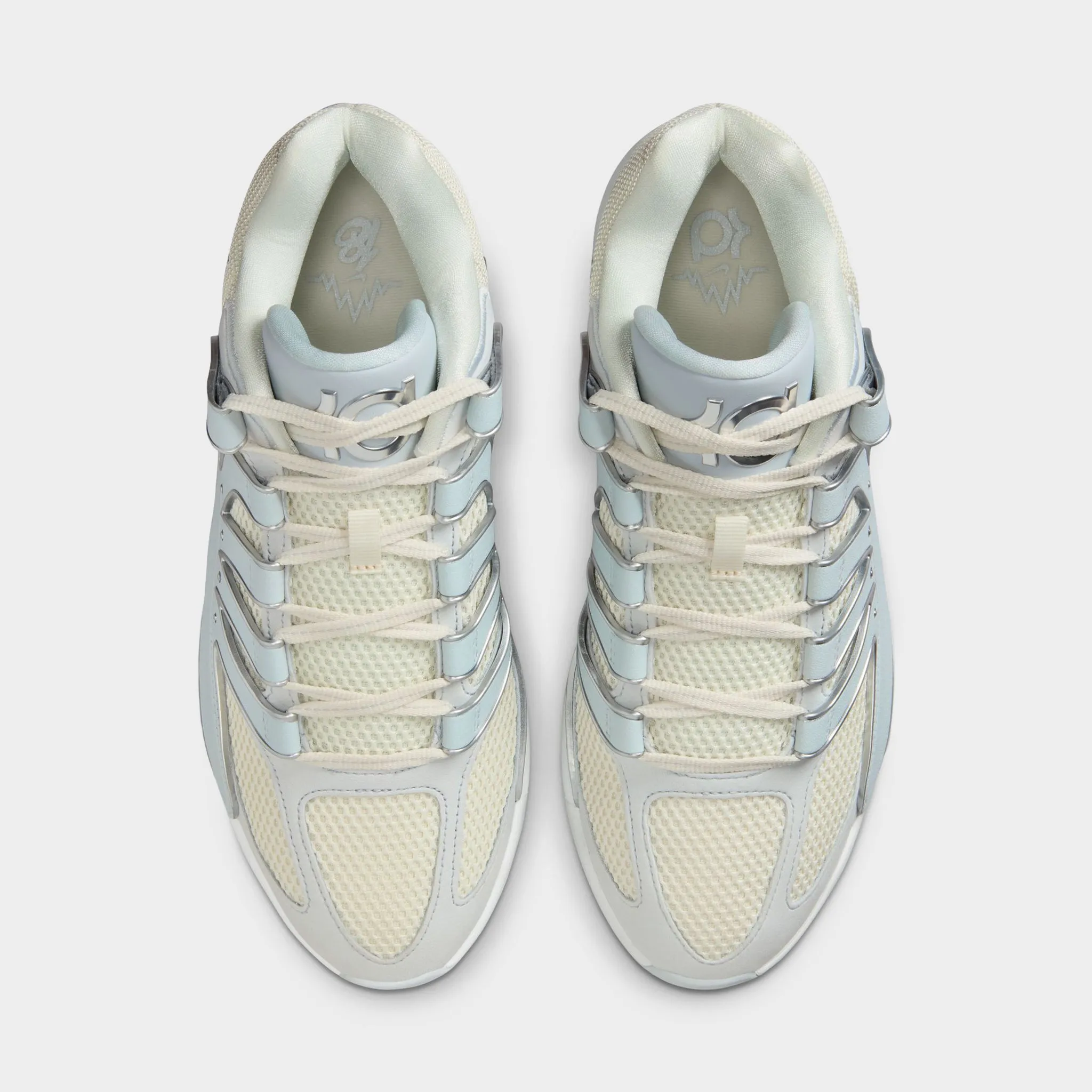 Nike KD18 Pure Platinum / Wolf Grey - Summit White Pavement Walk