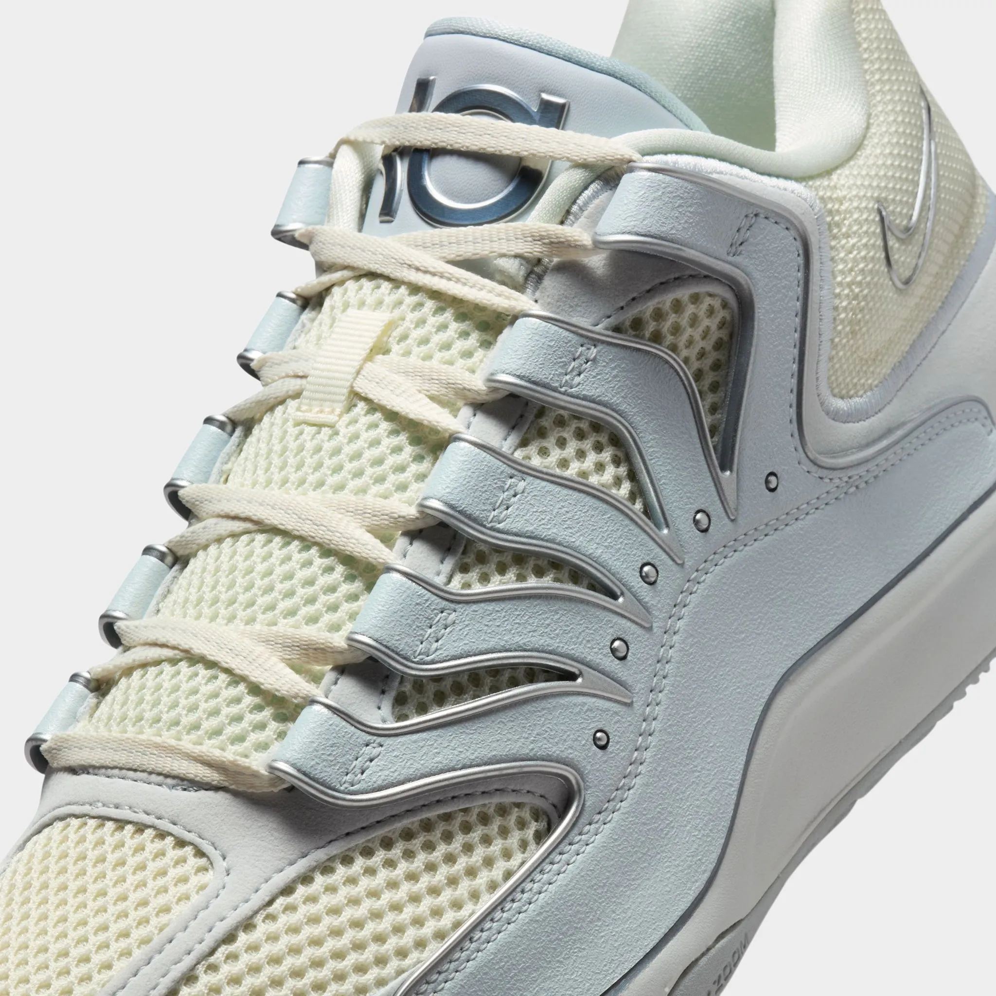 Enhanced arch support Anti Slip Nike KD18 Pure Platinum / Wolf Grey - Summit White