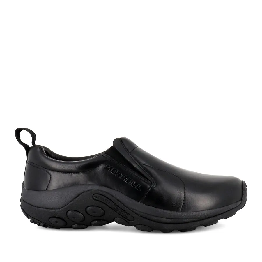 Lightweight Design JUNGLE MOC LEATHER 2 - BLACK LEATHER