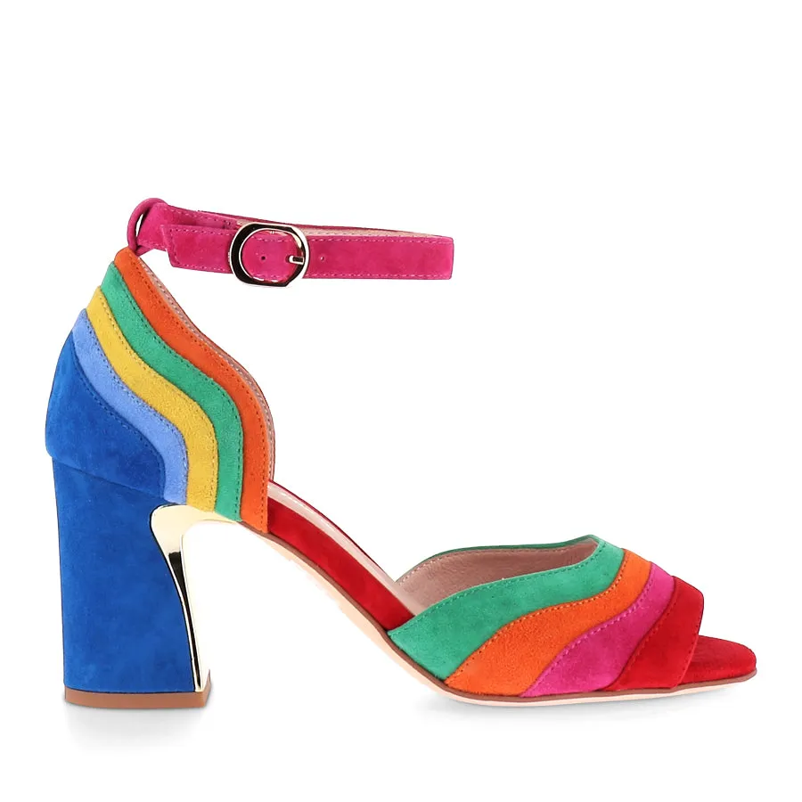 KAGE - NEW BRIGHT MULTI SUEDE Cozy Step