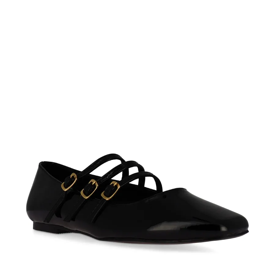 KAIRO - BLACK PATENT Comfortable Style