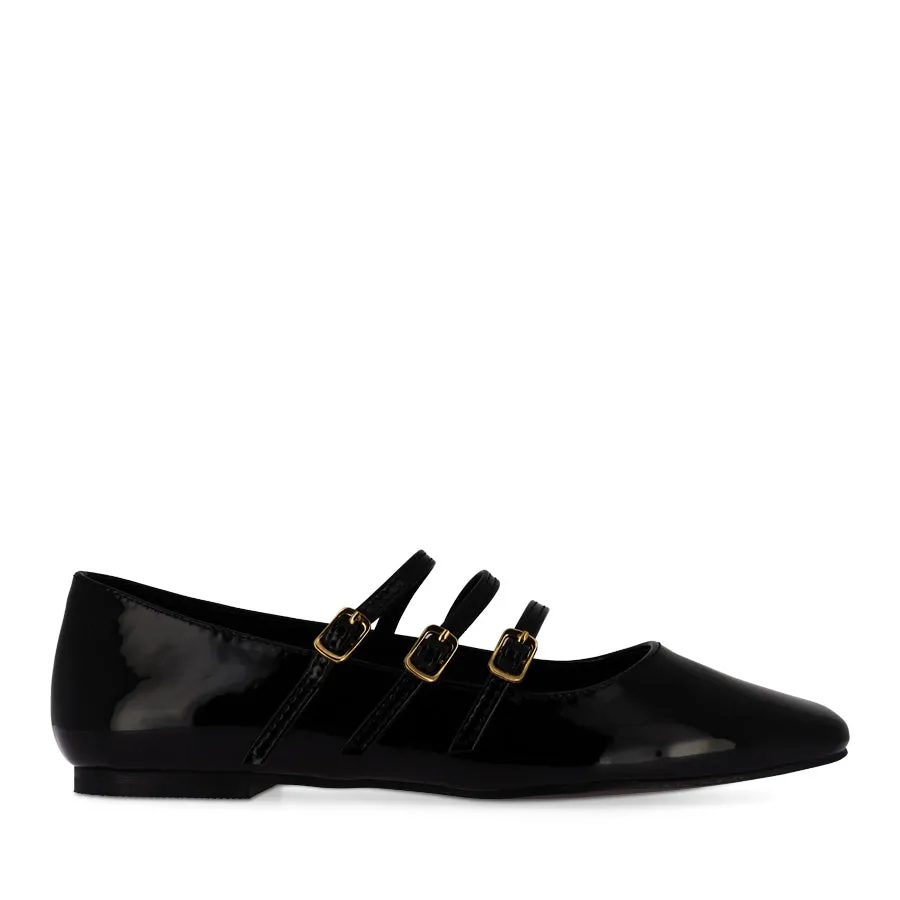KAIRO - BLACK PATENT Easy Footwear