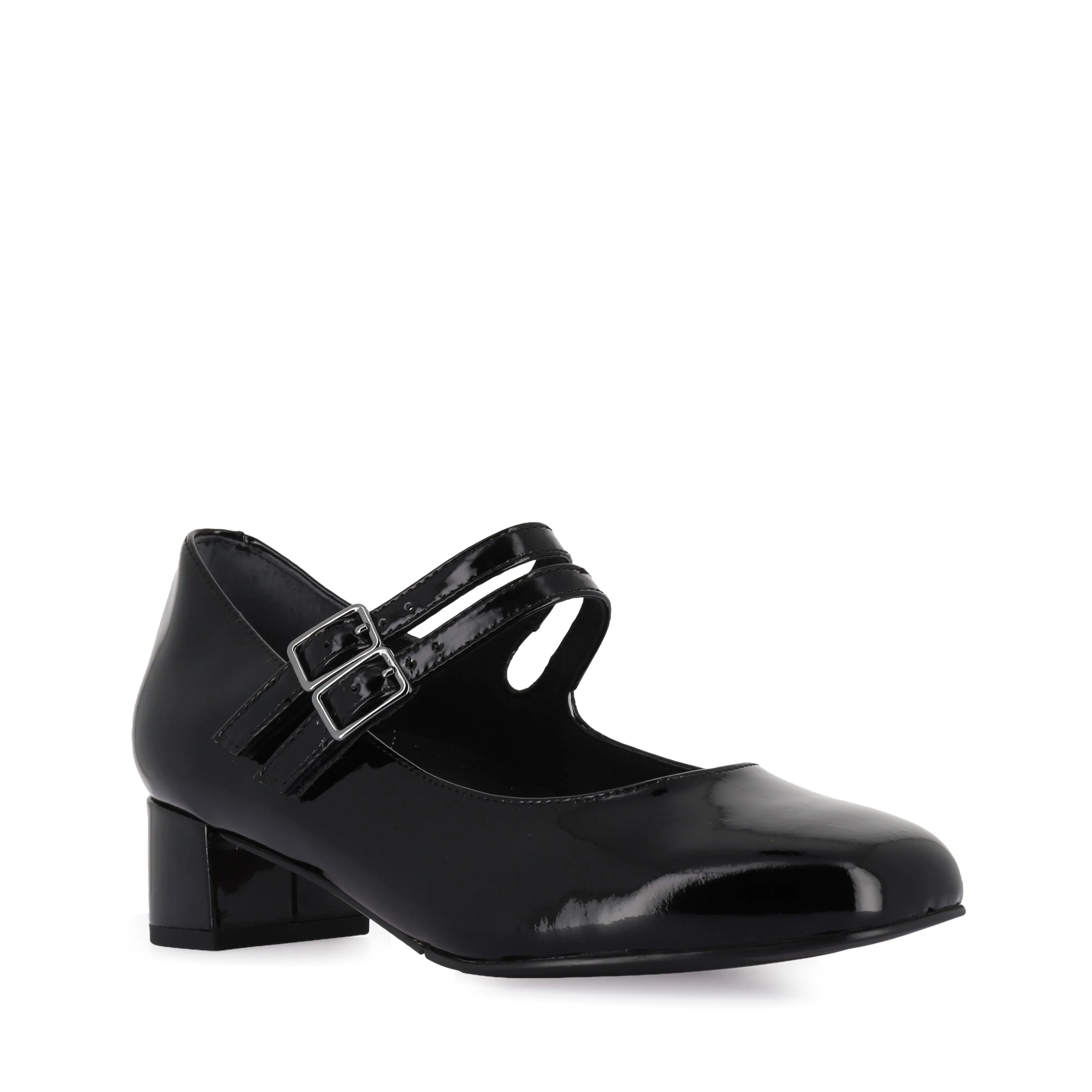 work commute Food Glow KAROLY W - BLACK PATENT LEATHER