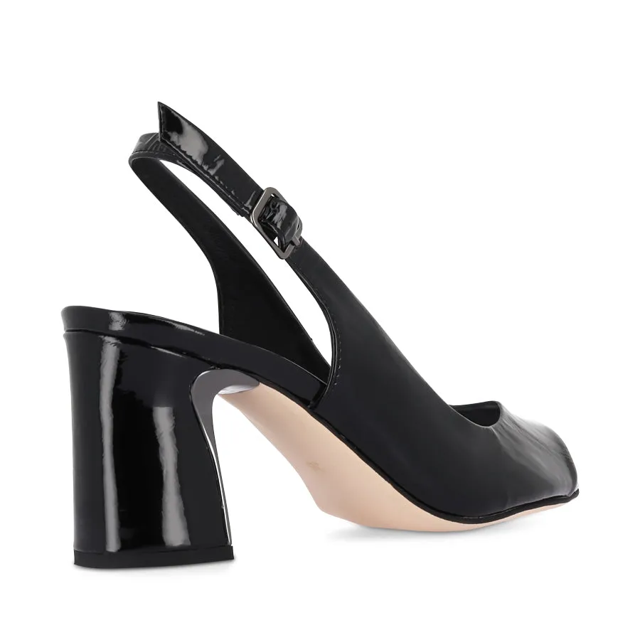 KIANNA - BLACK PATENT LEATHER Cushioned Walk