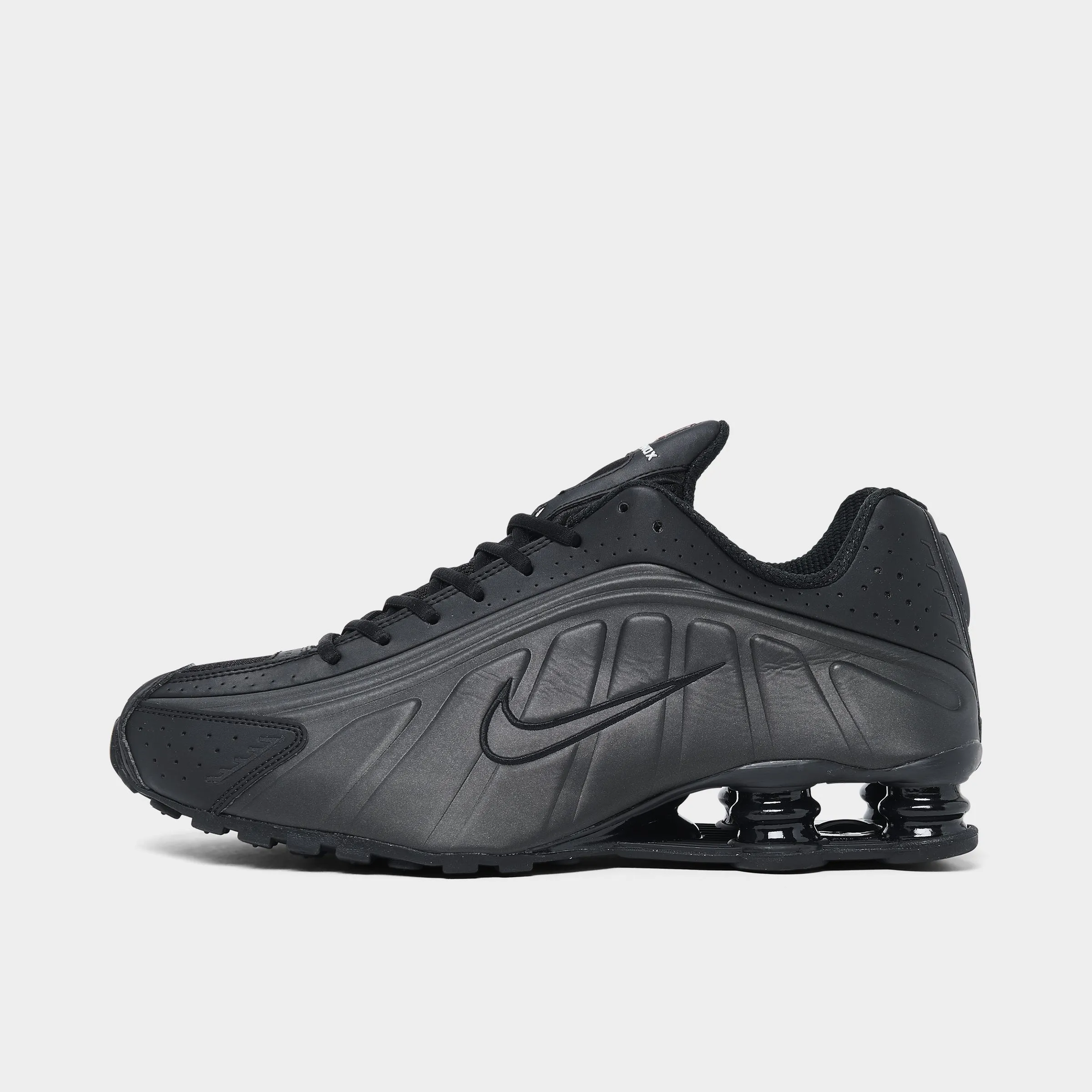 Balanced weight Shock Absorption Technology Nike Shox R4 Black / Black - Black