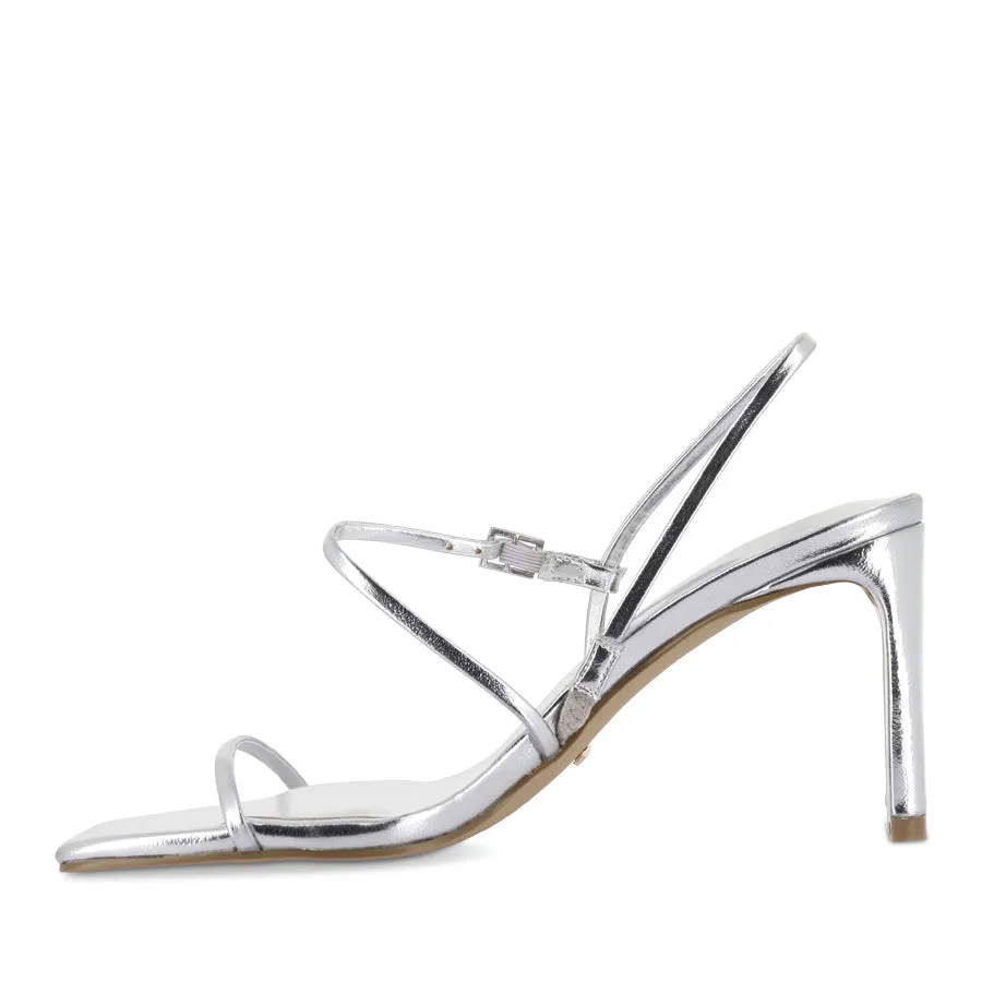 Easy to Wear Minimalist Look KITTIE - SILVER METALLIC