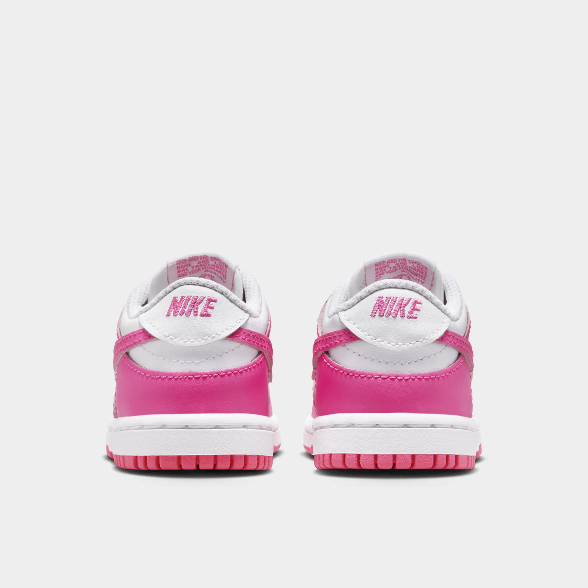 Retro Style Nike Dunk Low TD White / Laser Fuchsia