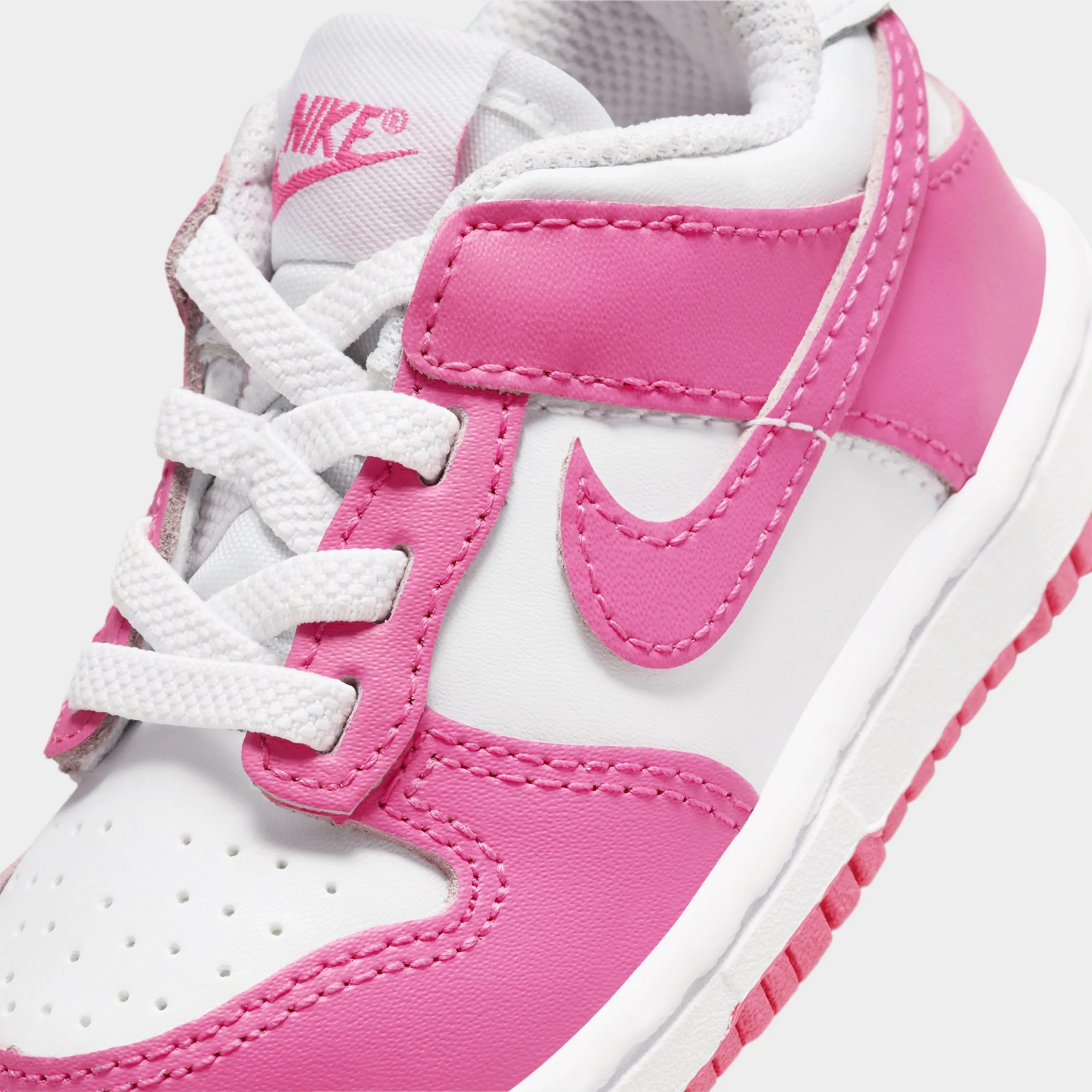 Nike Dunk Low TD White / Laser Fuchsia Reactive Energy Harness Pro Style