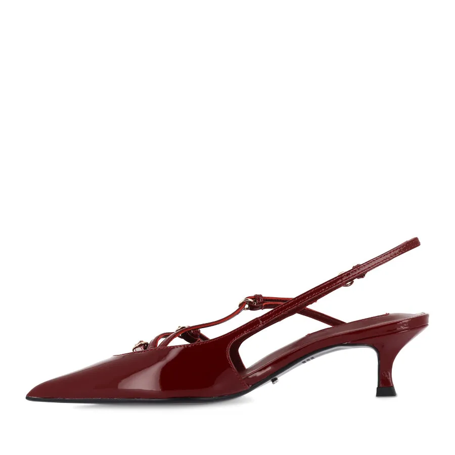 Stretchable Upper Morning Fresh KOKO - BORDEAUX PATENT