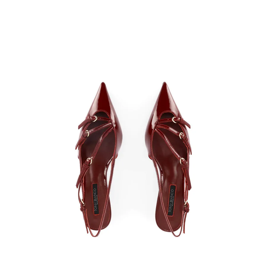 Simple Sophistication Shoes KOKO - BORDEAUX PATENT