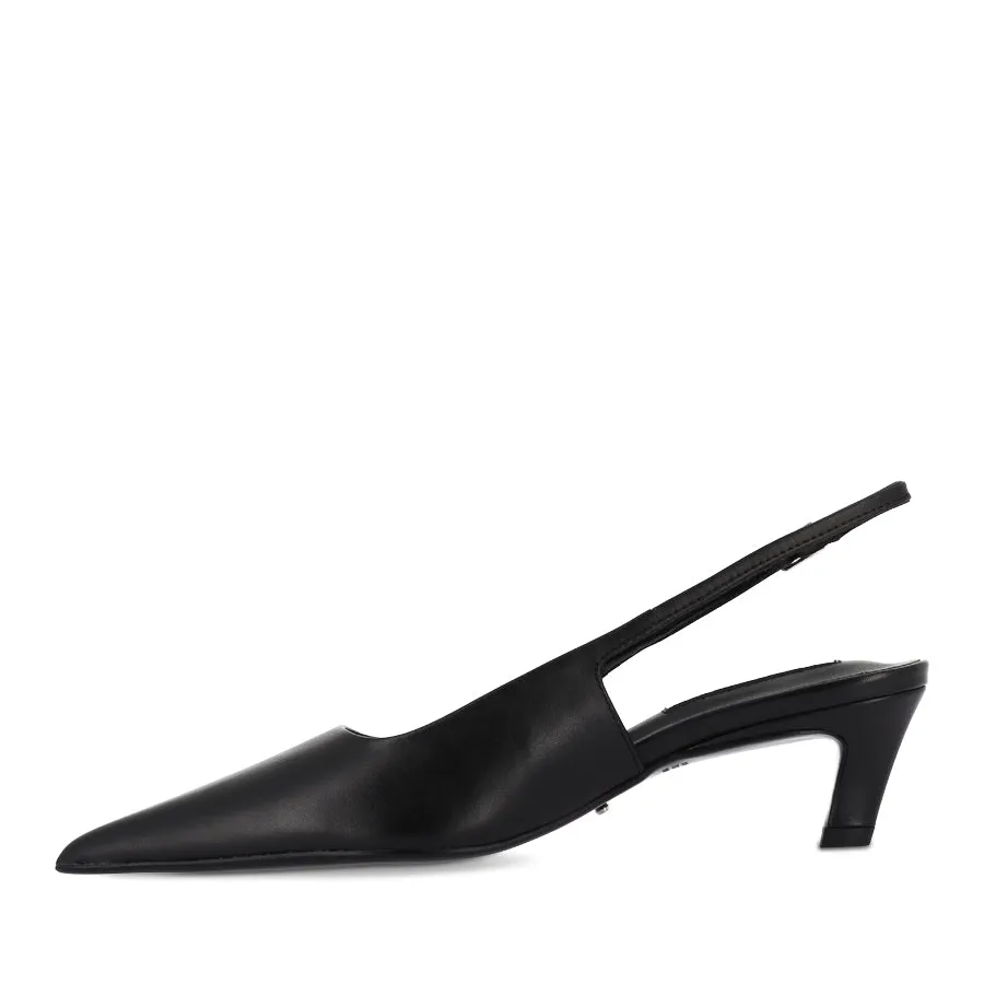 KOURT - BLACK COMO Relaxed Slip Lesson Step