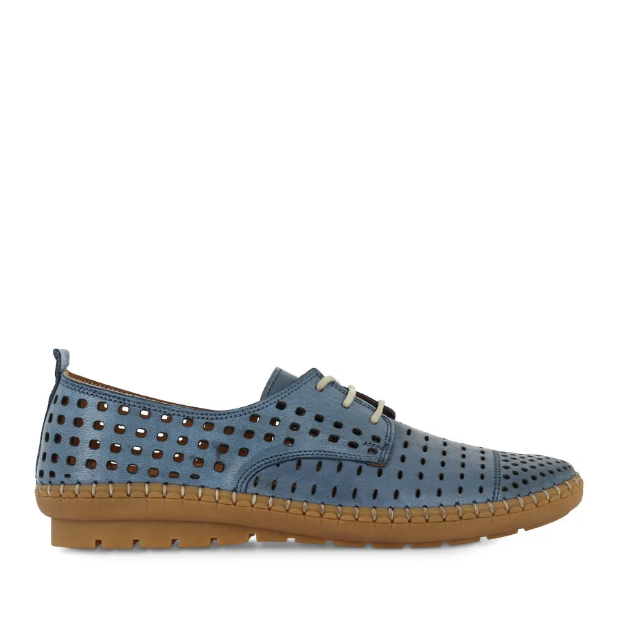 KROON - DENIM LEATHER Coffee Stop slow walk