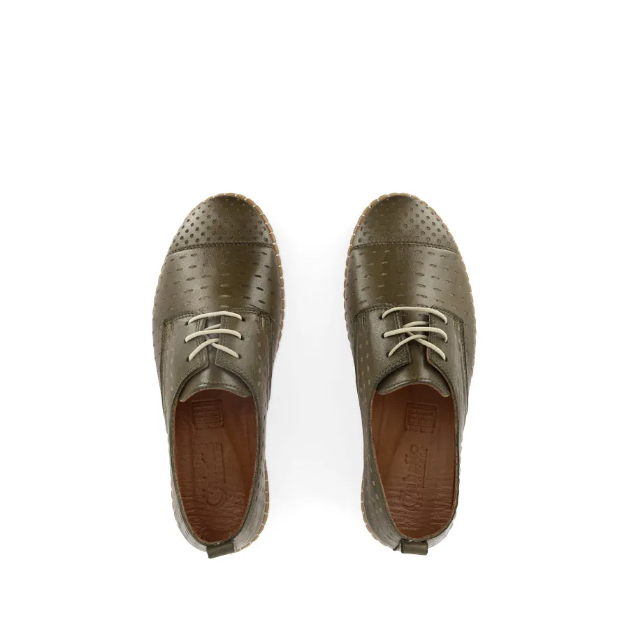 KROOT - DARK OLIVE LEATHER Synthetic Upper