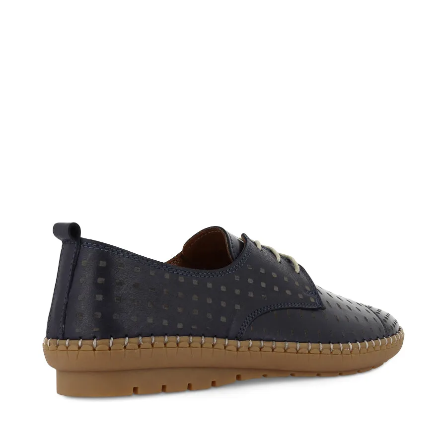 Mesh Upper Versatile use KROOT - NAVY LEATHER