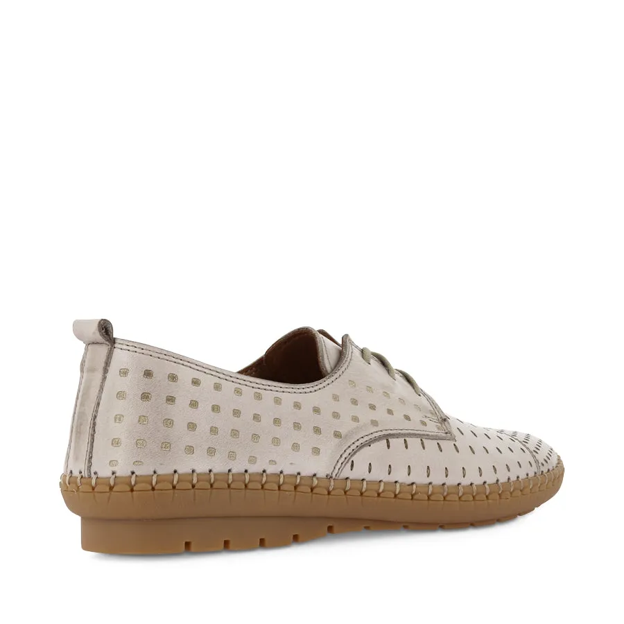 KROOT - TAUPE LEATHER Clean Step Slow Pace